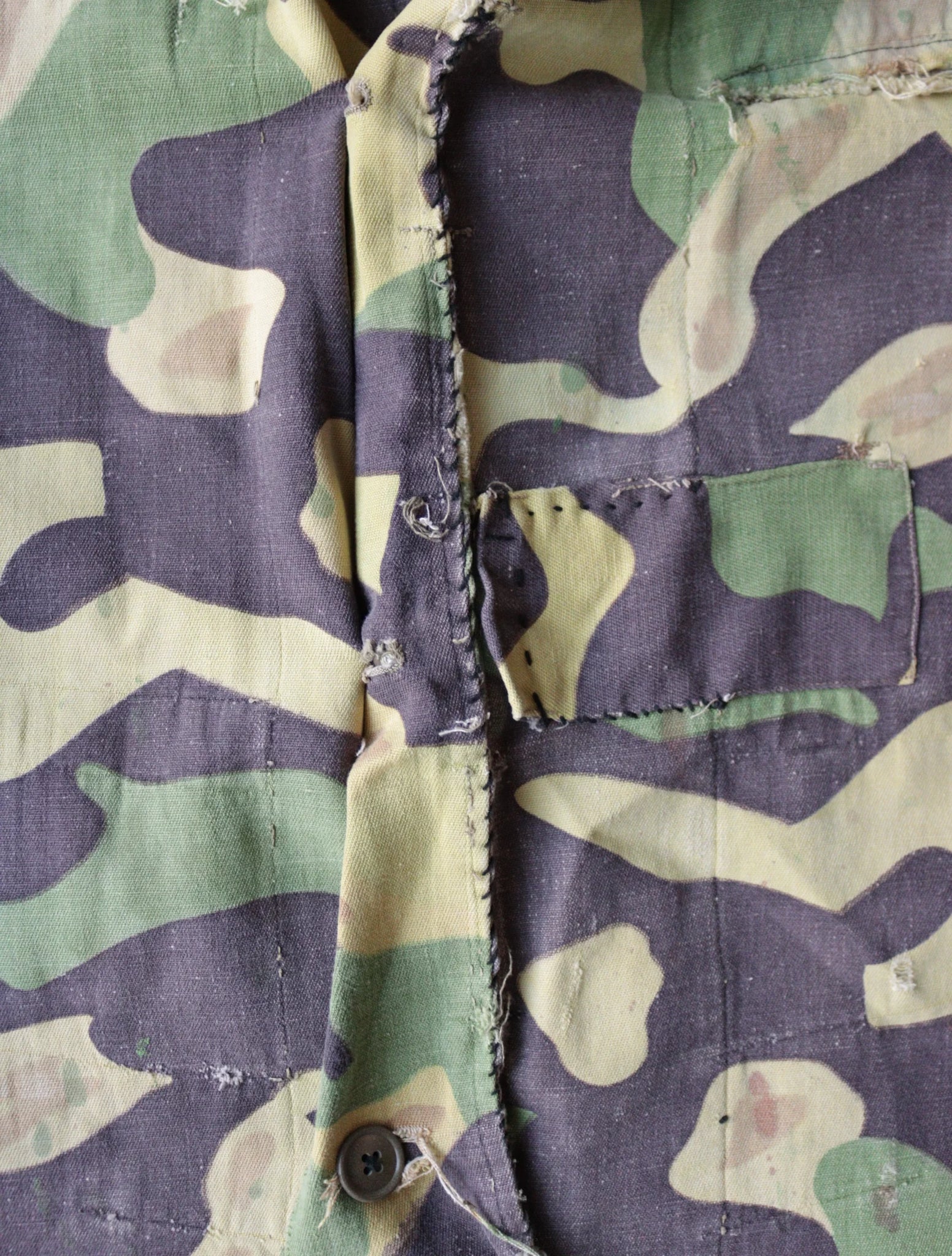 1970S ARMY PATTERN CHORE JACKET