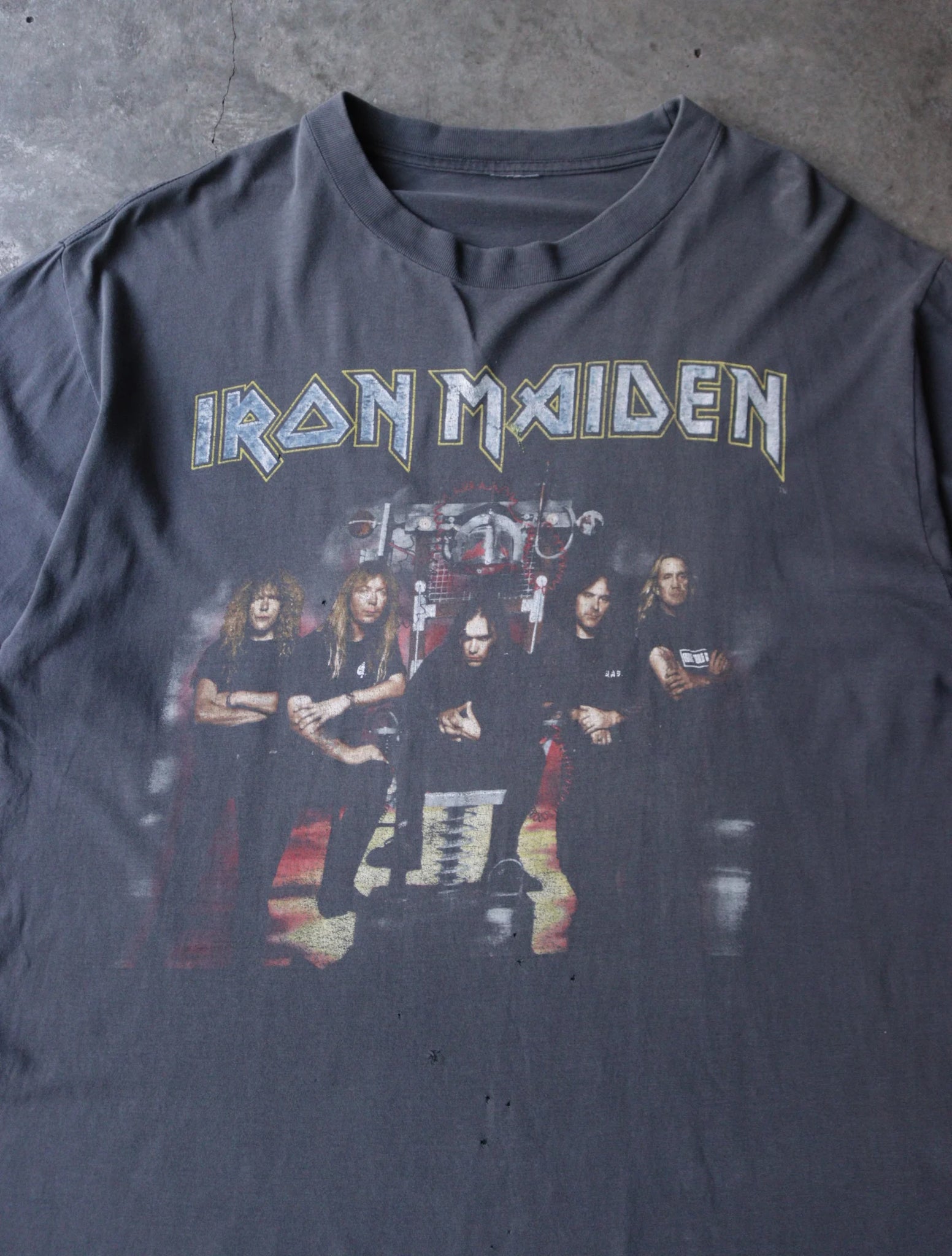 1990S FADED IRON MAIDEN TEE