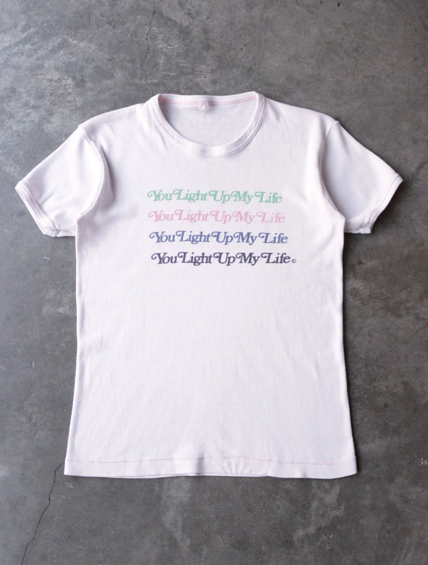 1990S YOU LIGHT UP MY LIFE TEE