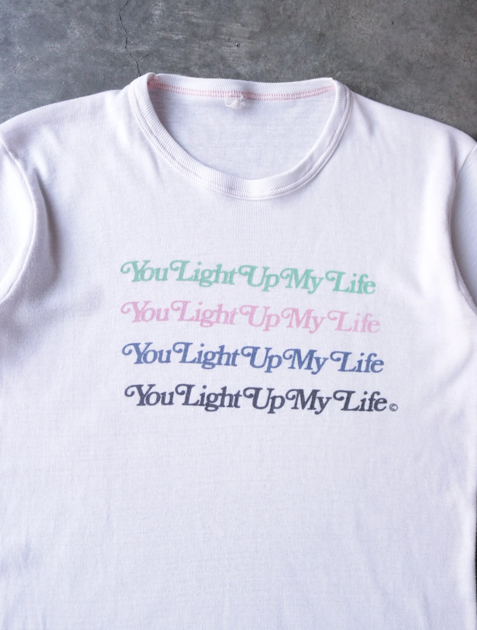 1990S YOU LIGHT UP MY LIFE TEE