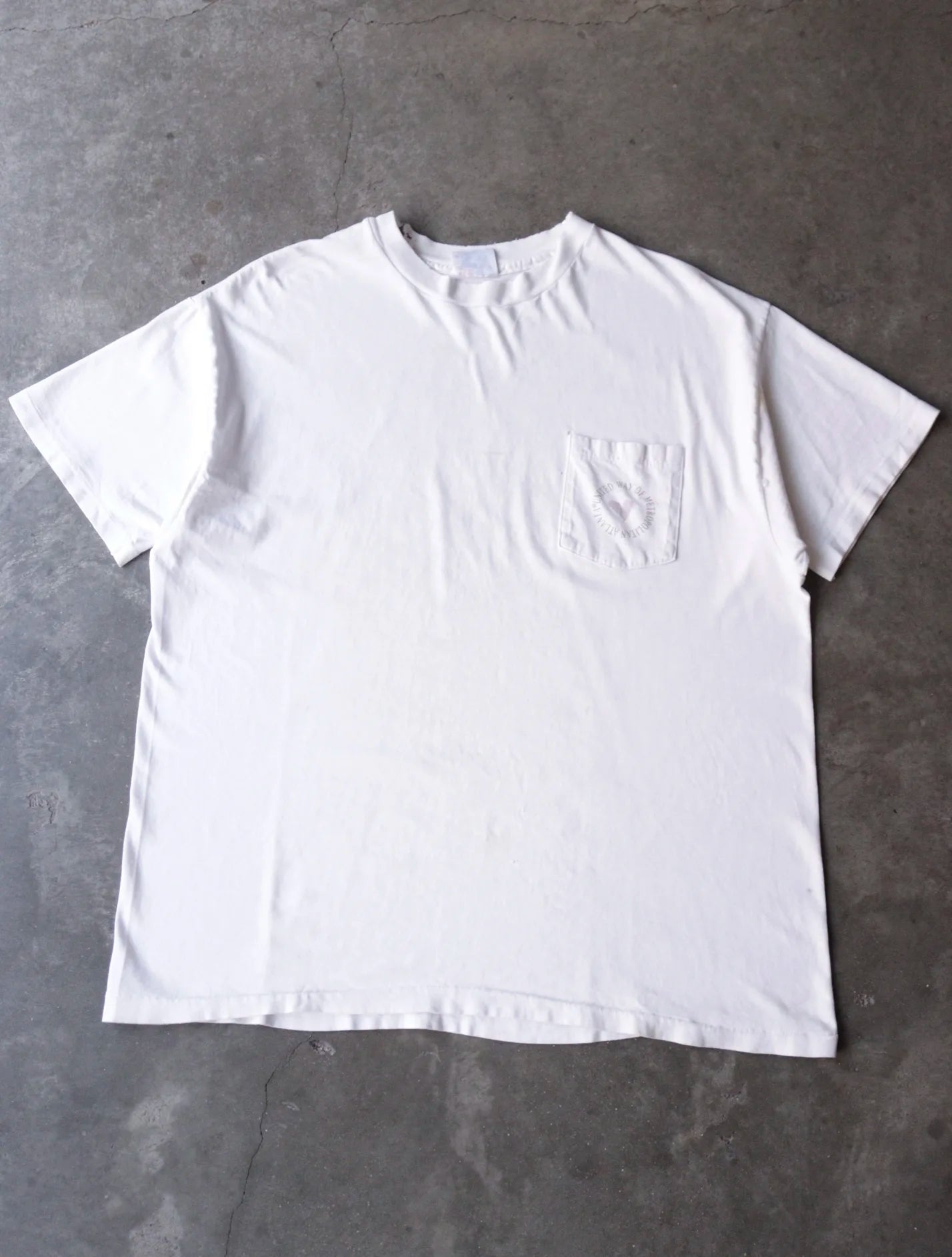1990S FADED ATLANTA POCKET TEE