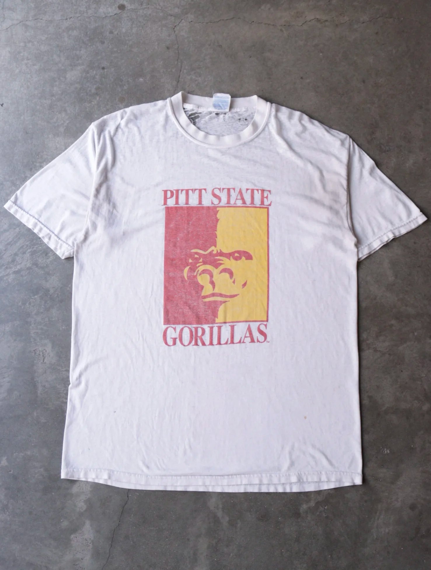 1990S DISTRESSED PITT STATE TEE