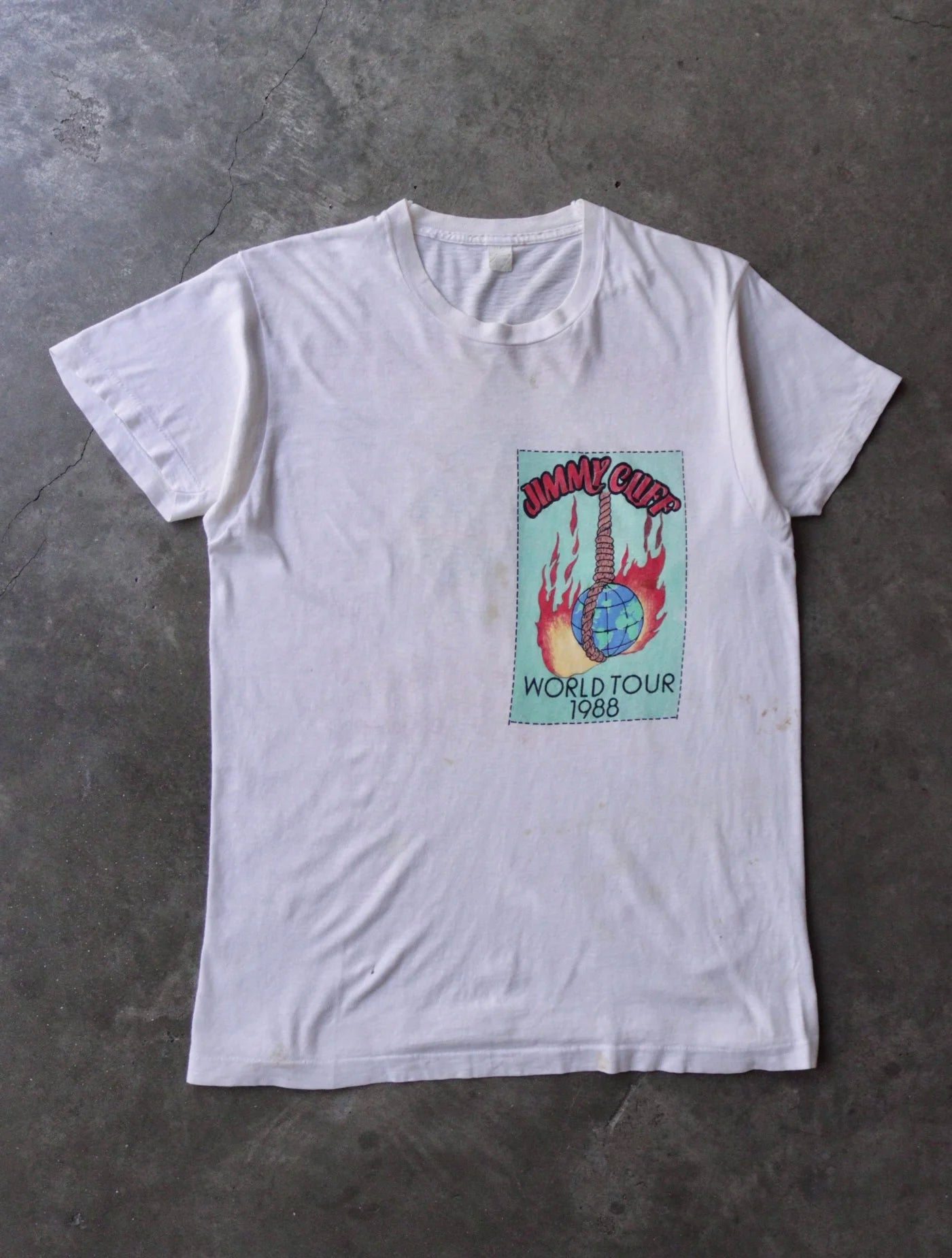 1970S JIMMY CUFF BAND TEE