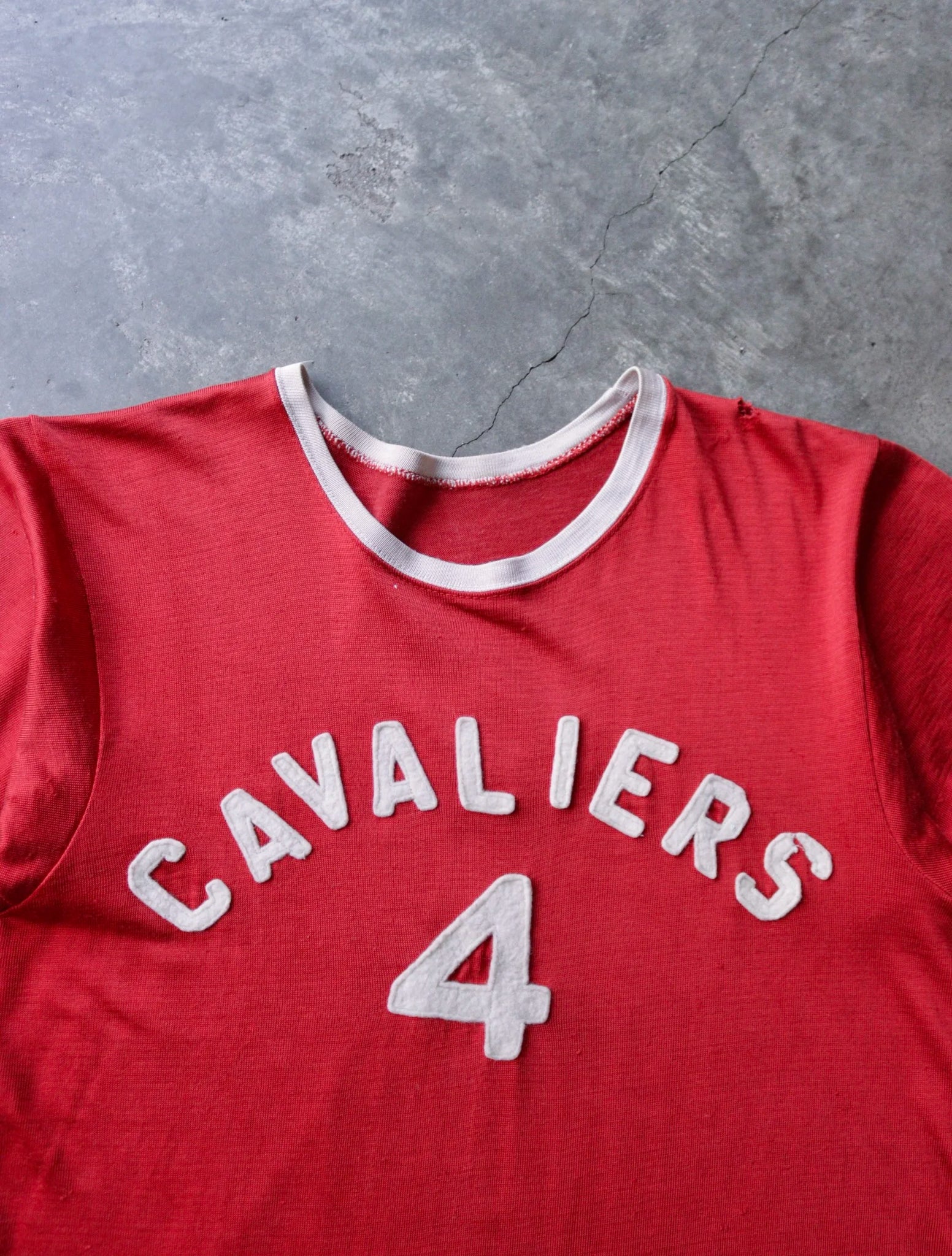 1960S CAVALIERS FELT LETTER JERSEY