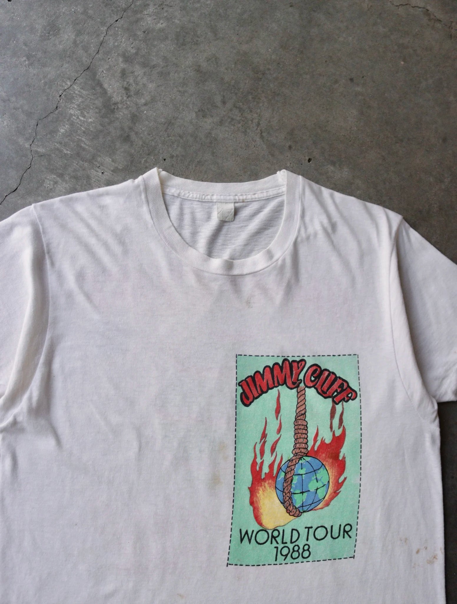 1970S JIMMY CUFF BAND TEE