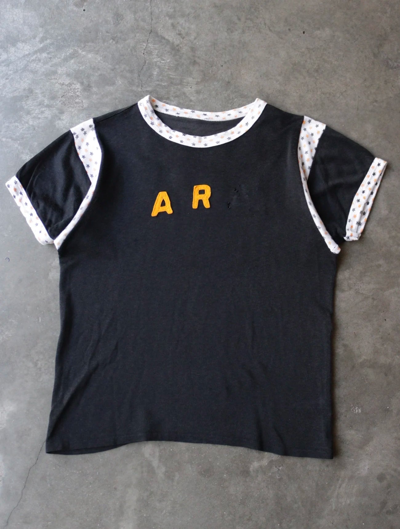 1960S KASI MOTO FELT LETTER JERSEY
