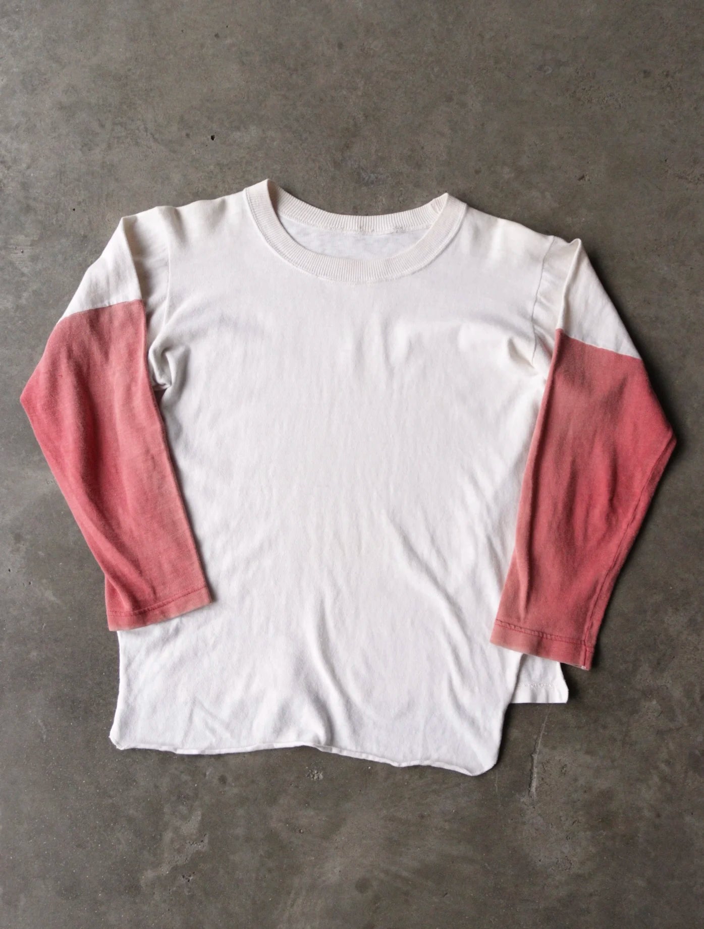 1940S RED SLEEVE BASEBALL JERSEY