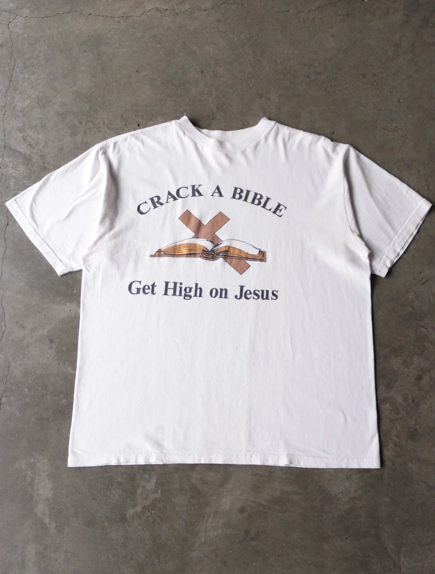 1990S CRACK A BIBLE TEE
