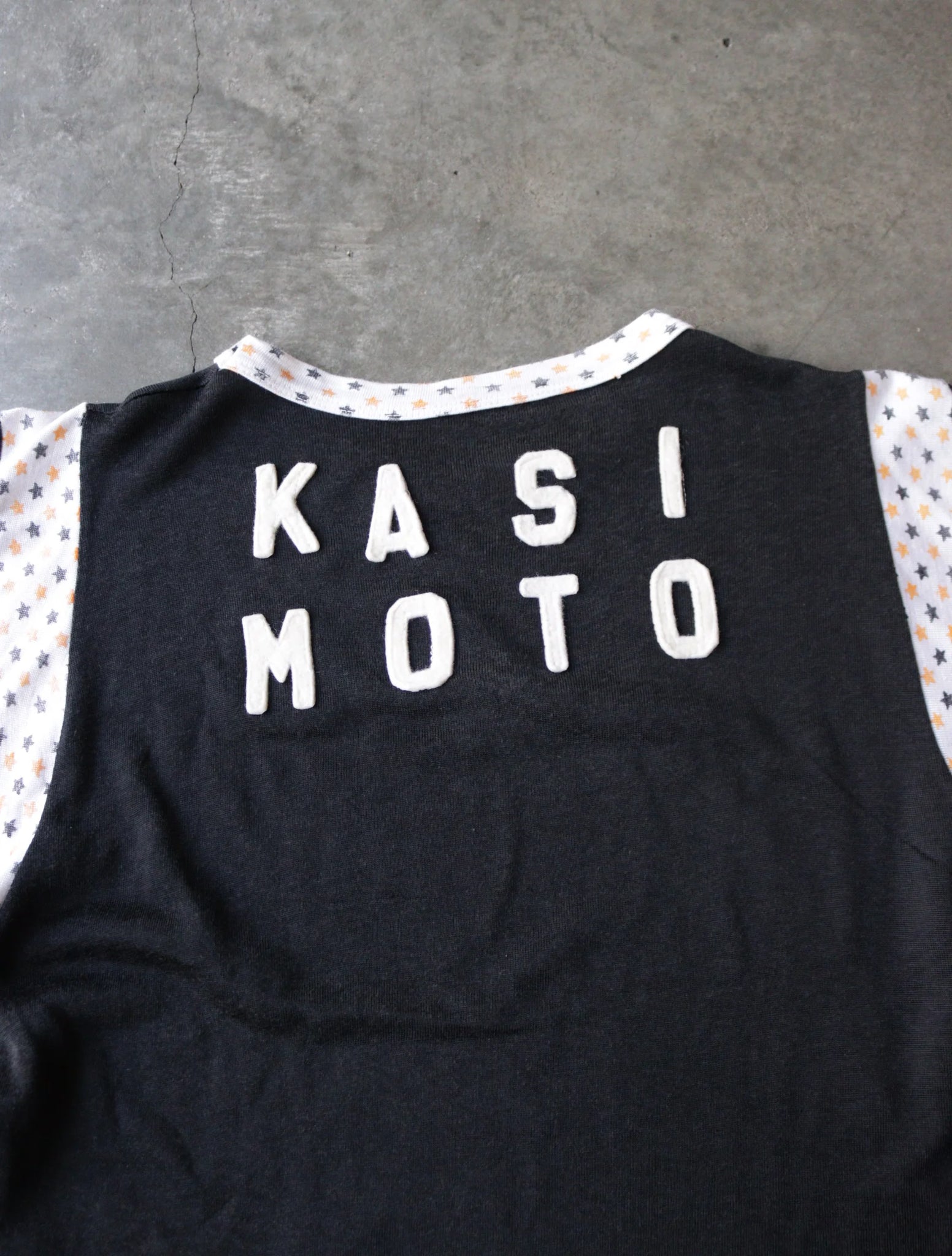 1960S KASI MOTO FELT LETTER JERSEY