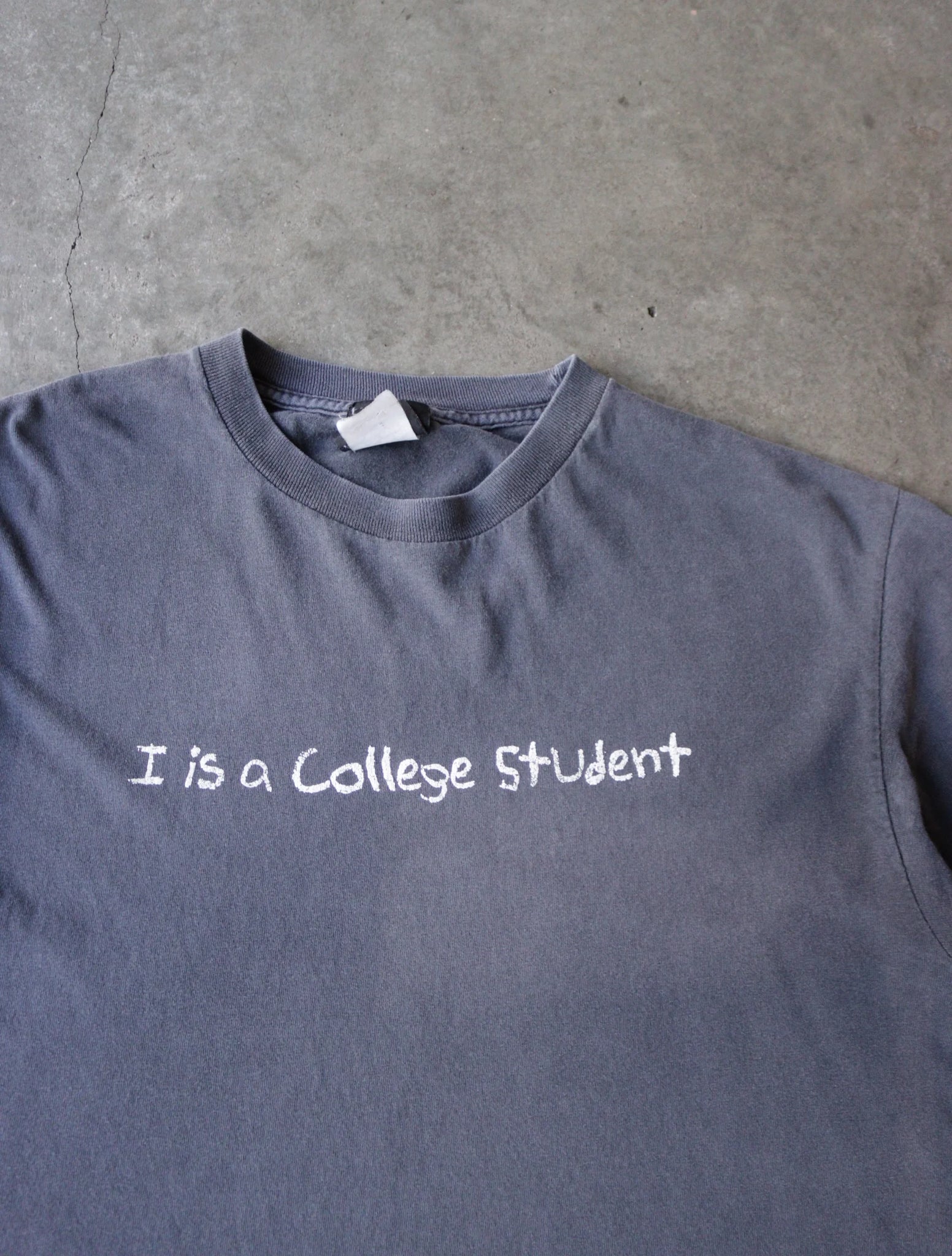 1990S FADED COLLEGE STUDENT TEE