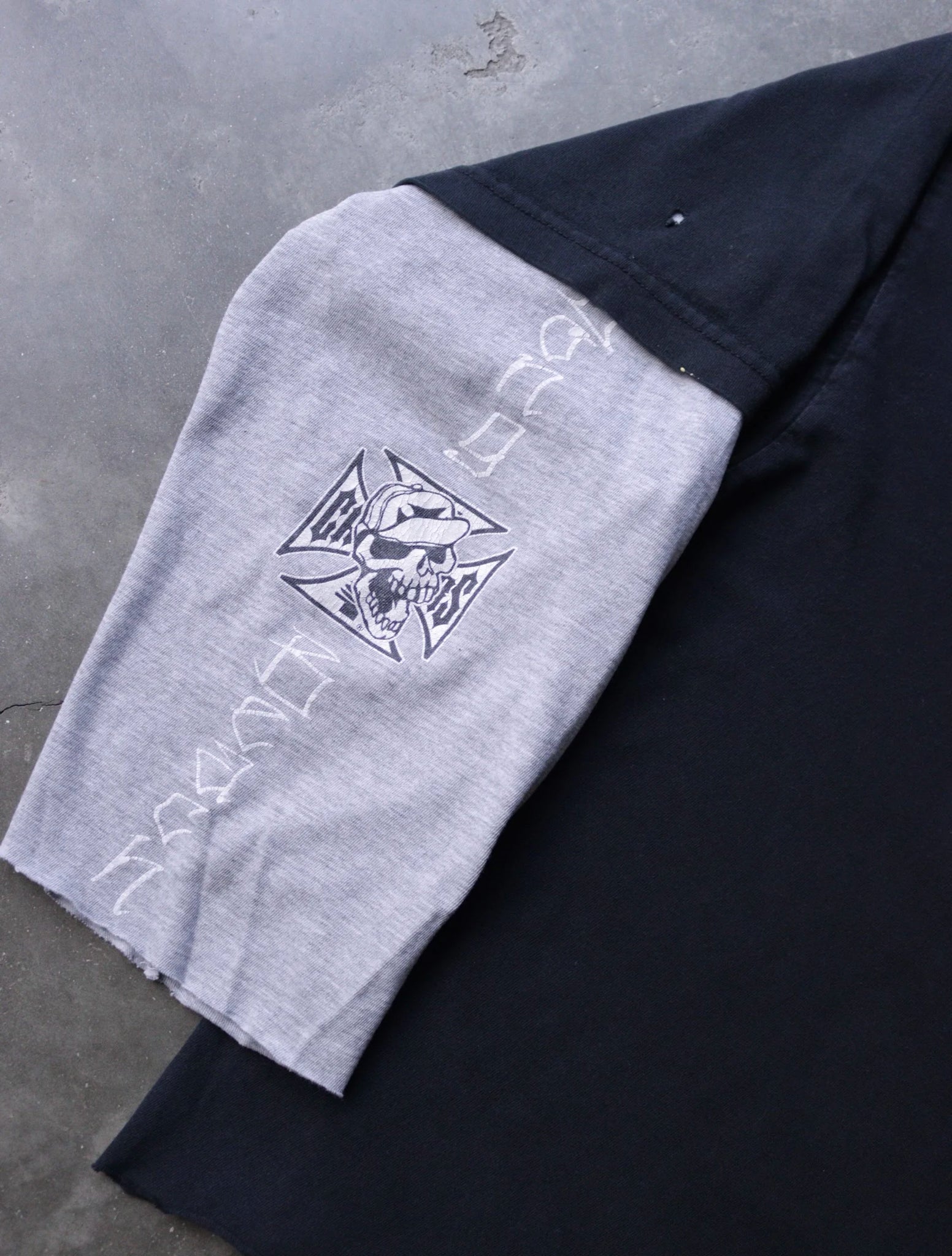 2000S WEST COAST CHOPPERS CROPPED L/S TEE