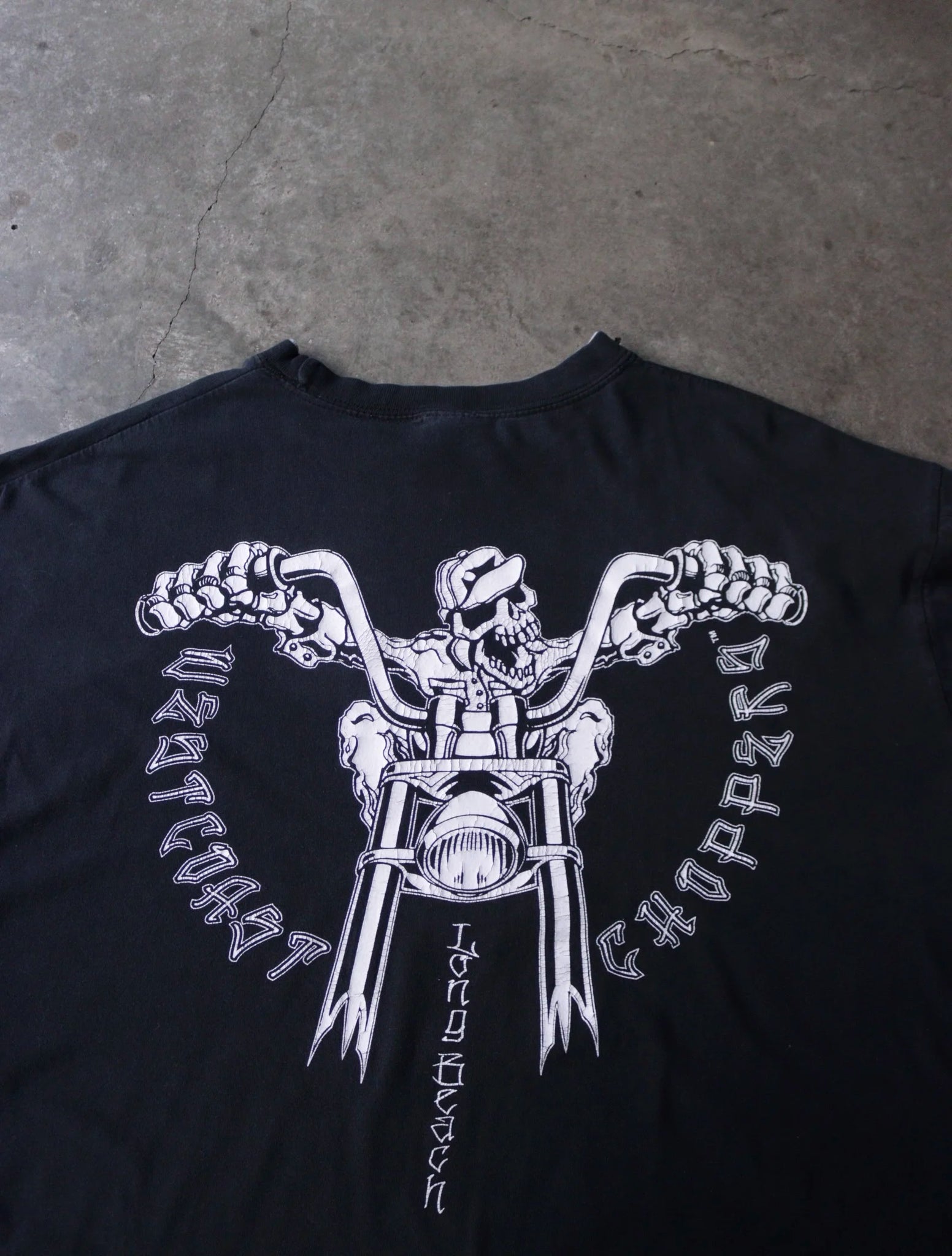 2000S WEST COAST CHOPPERS CROPPED L/S TEE
