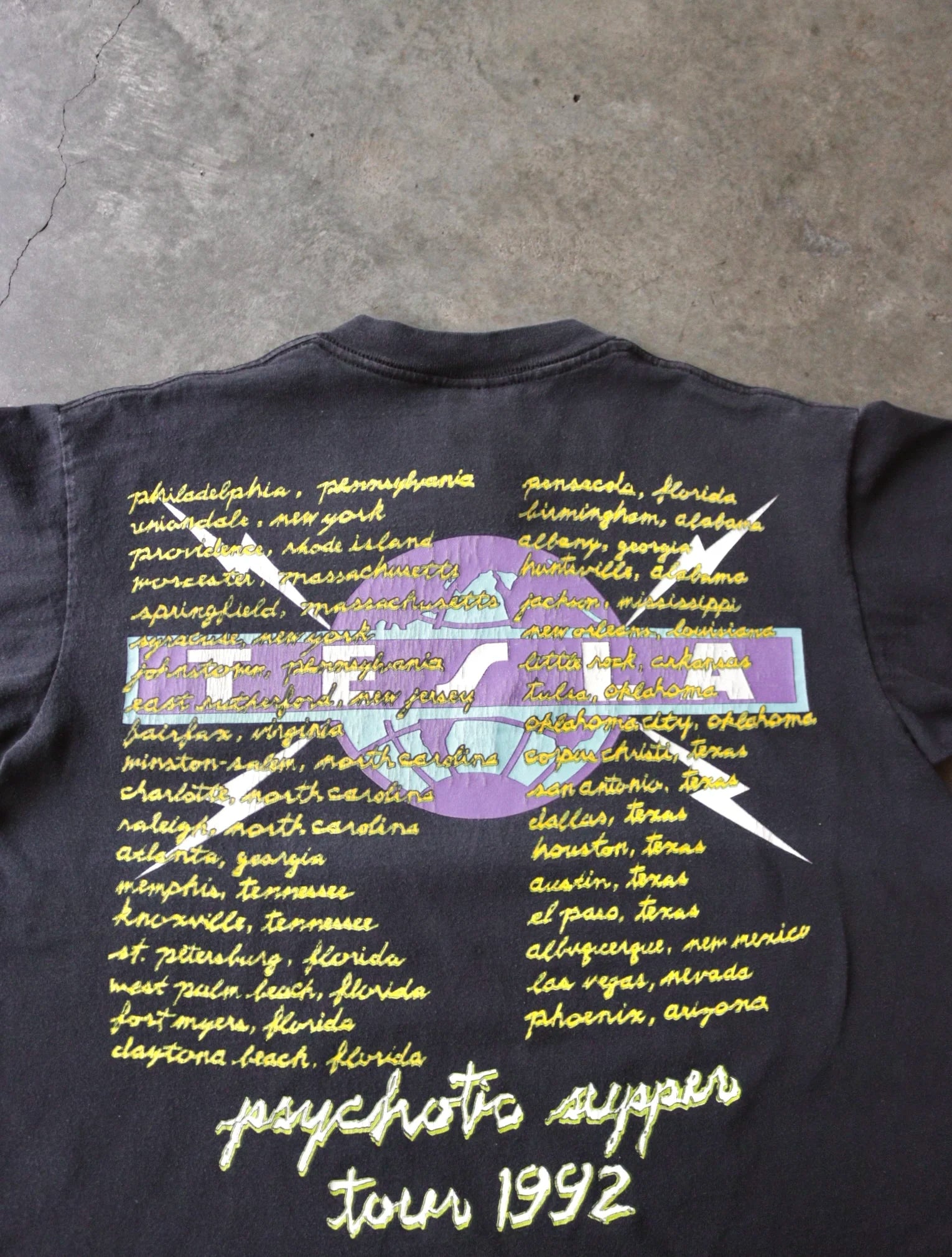 1990S TESLA BAND TOUR TEE