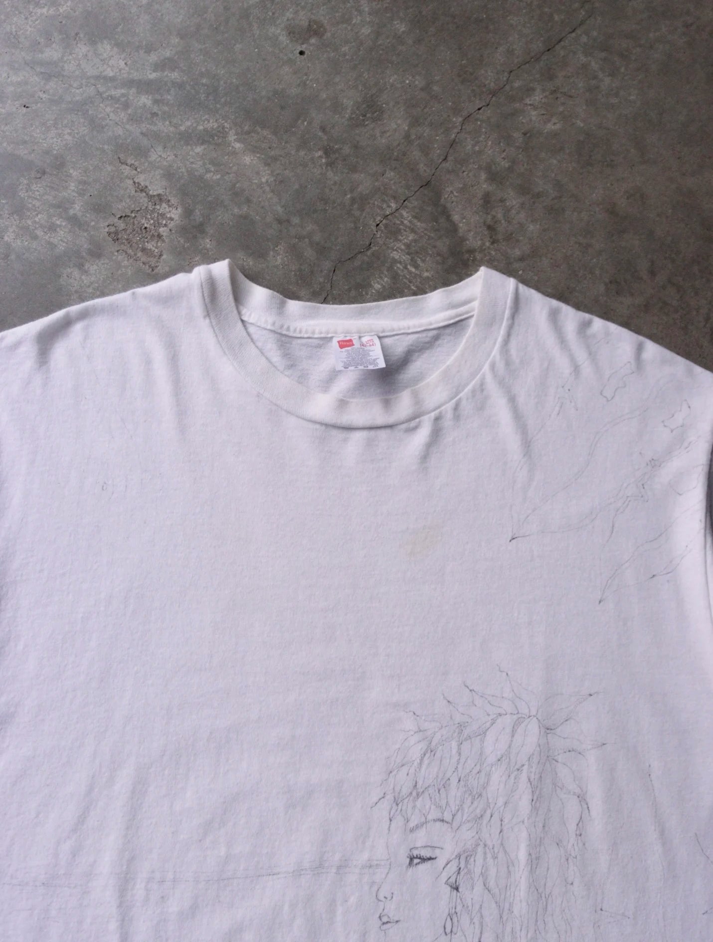 1990S FADED DRAWING ART TEE