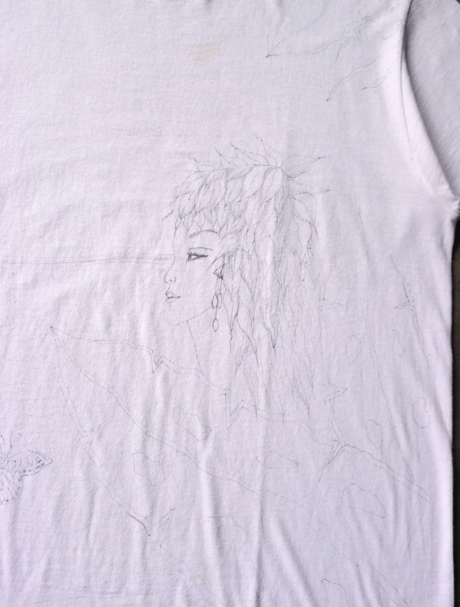 1990S FADED DRAWING ART TEE