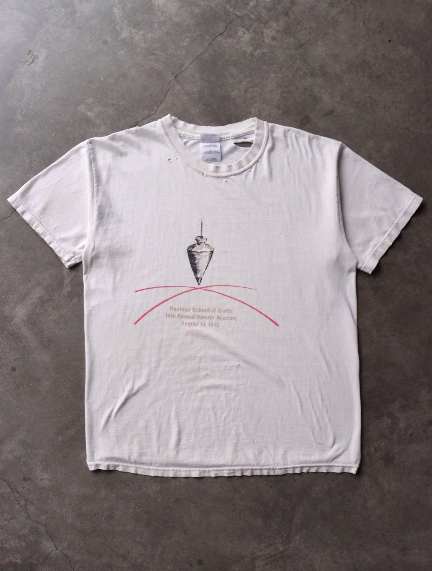 1990S DISTRESSED PENLAND SCHOOL OF CRAFTS TEE