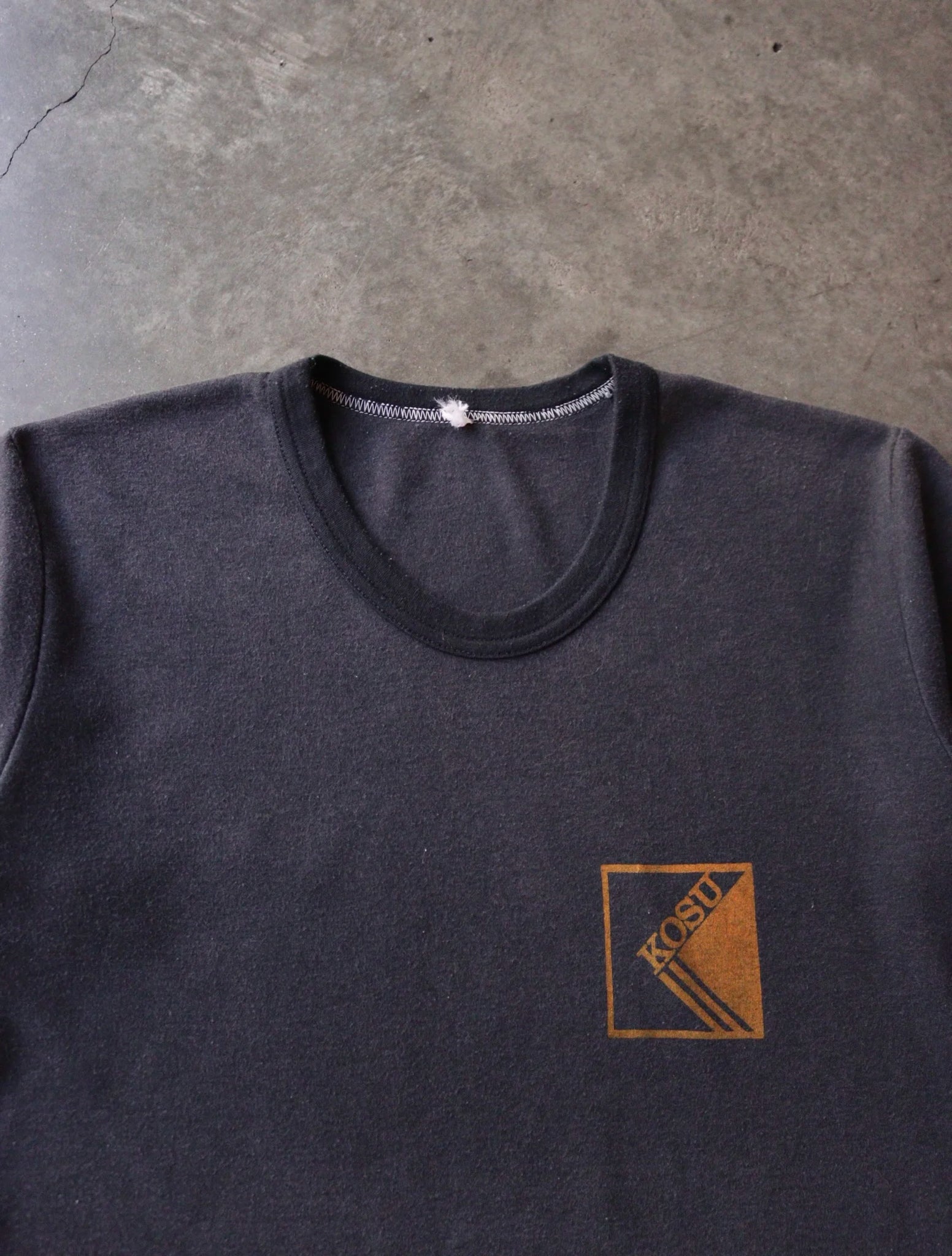 1980S OVERDYED KOSU RINGER TEE