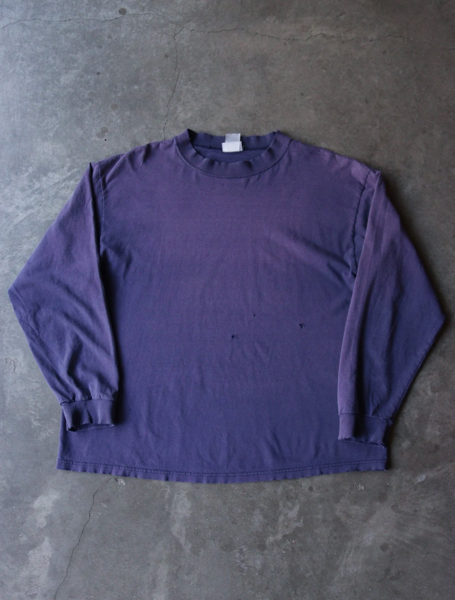 1990S FADED BLUE L/S TEE