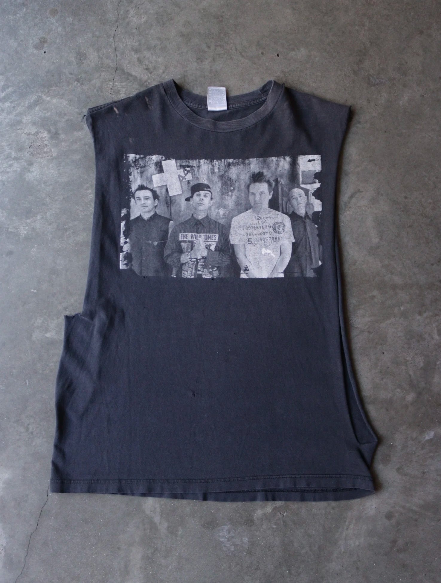 2000S BLINK 182 BAND TANK TOP