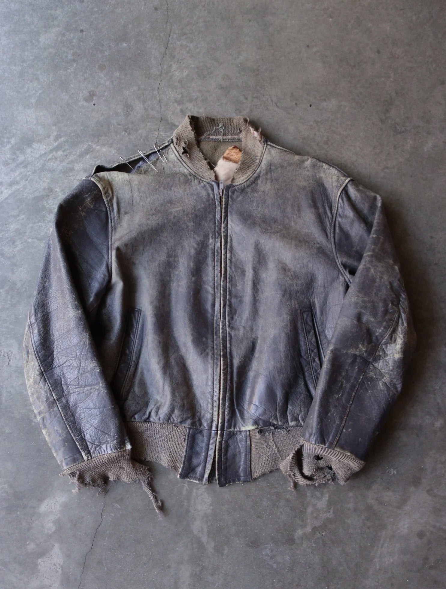 1960S LEATHER RACER JACKET
