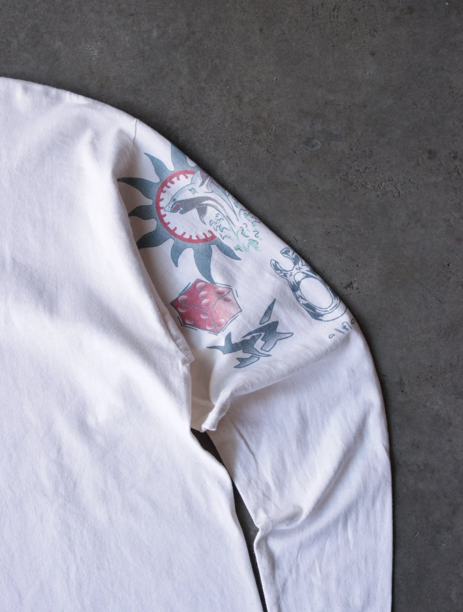1990S DENNIS RODMAN TATTOO L/S TEE