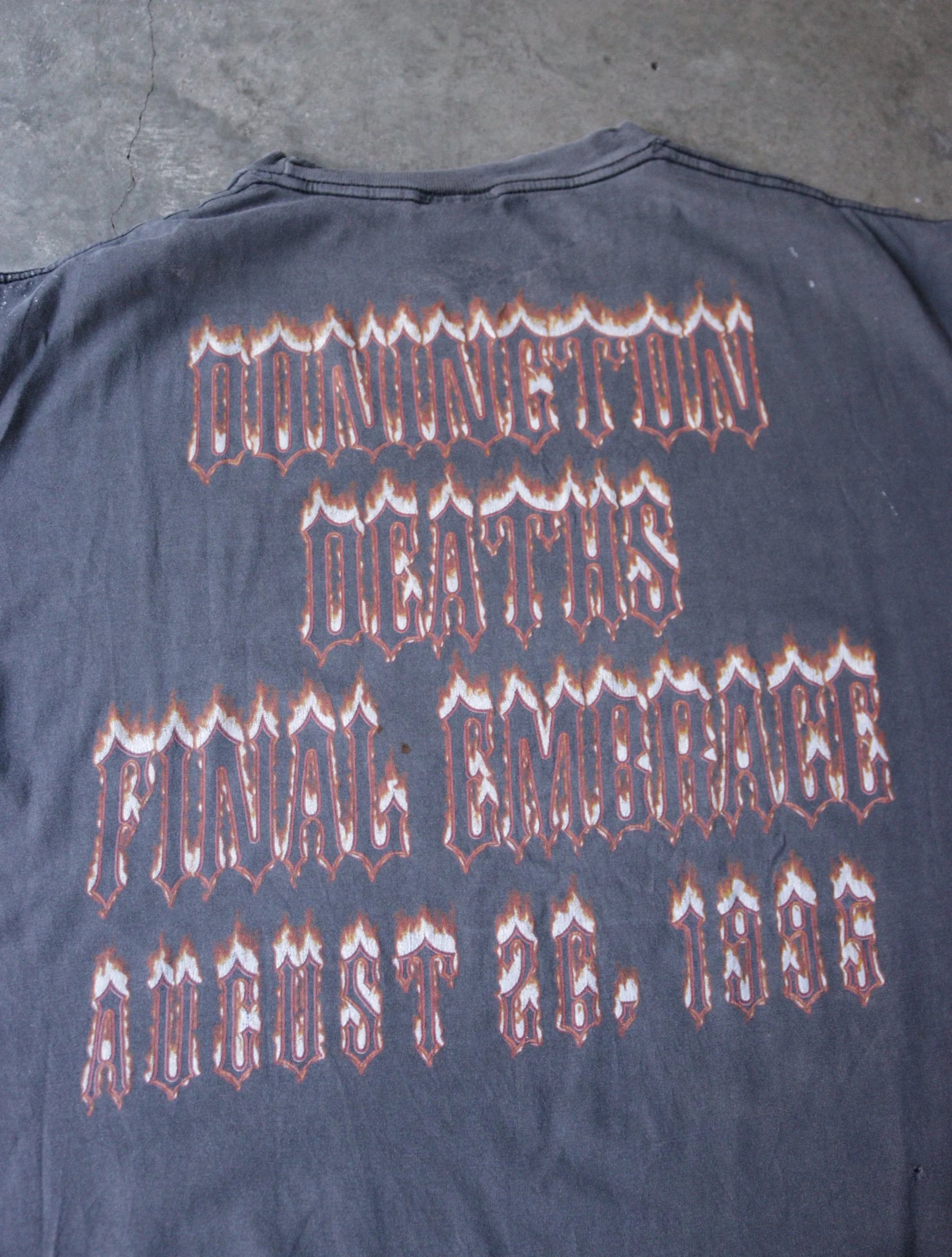 1990S FADED SLAYER BAND TEE