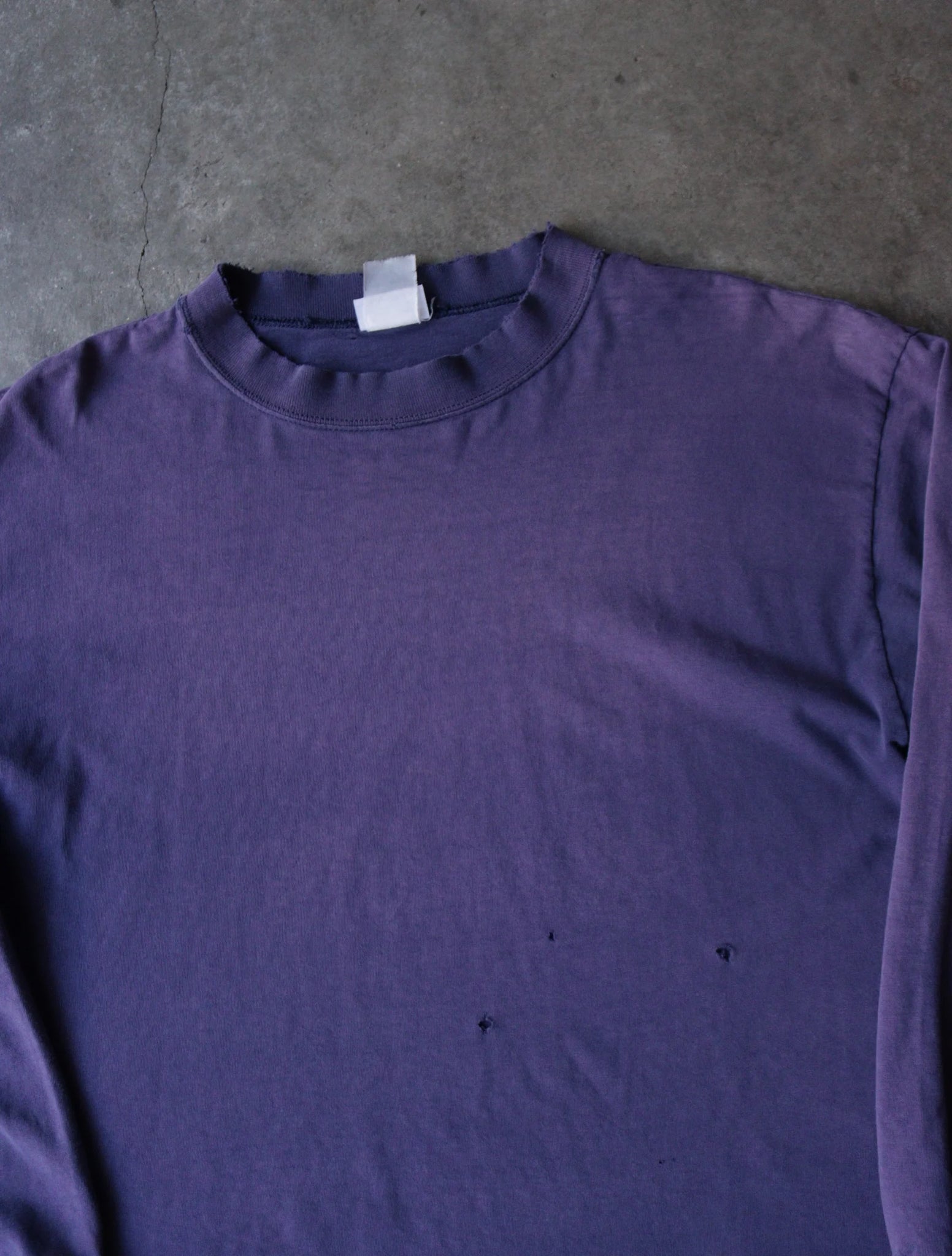 1990S FADED BLUE L/S TEE