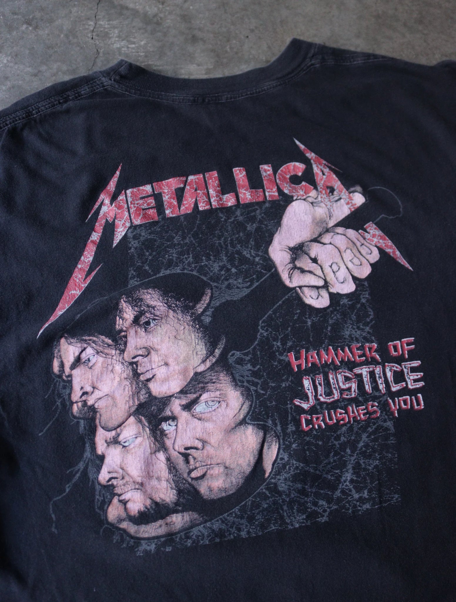 1990S METALLICA BAND TEE