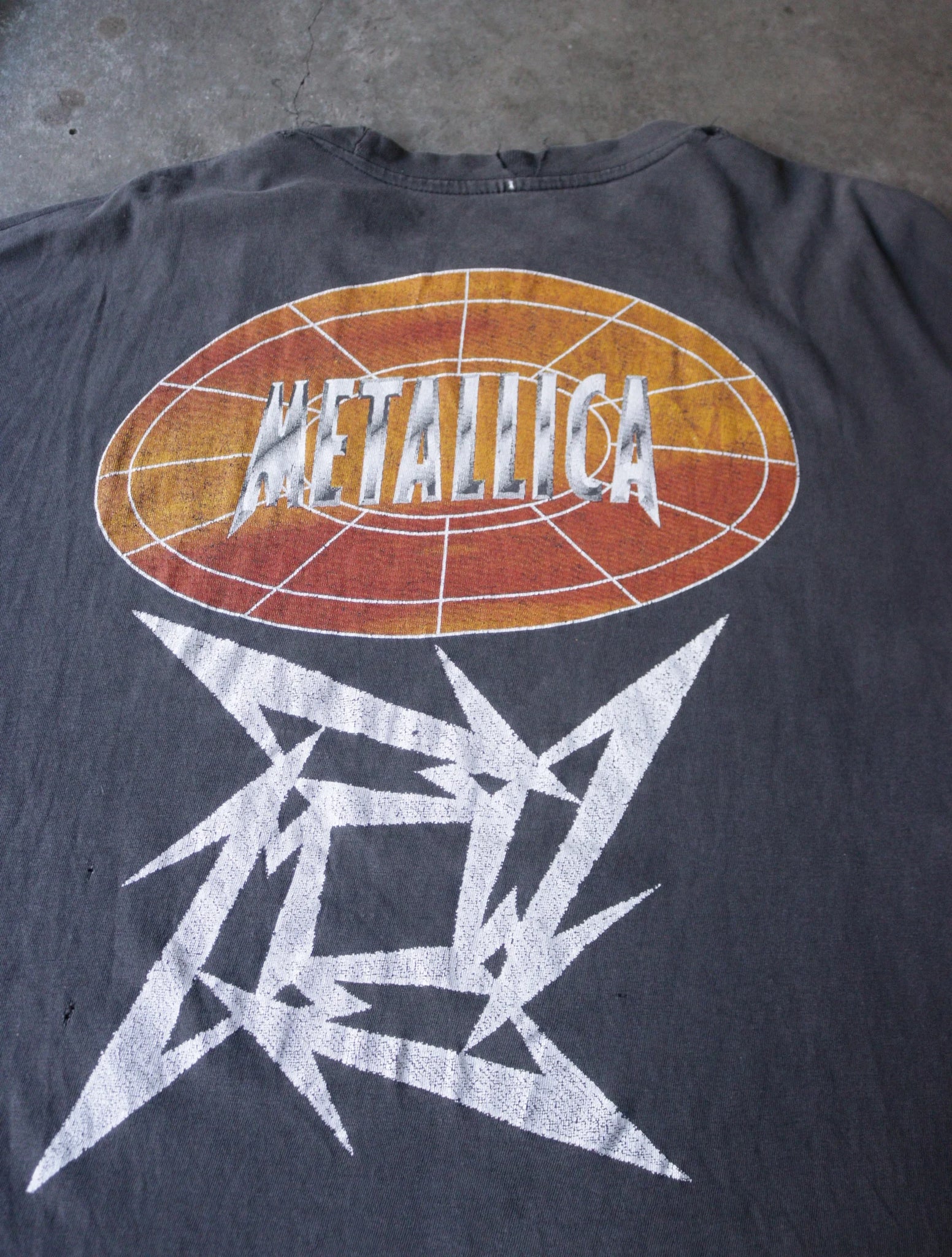 1990S METALLICA FADED L/S TEE
