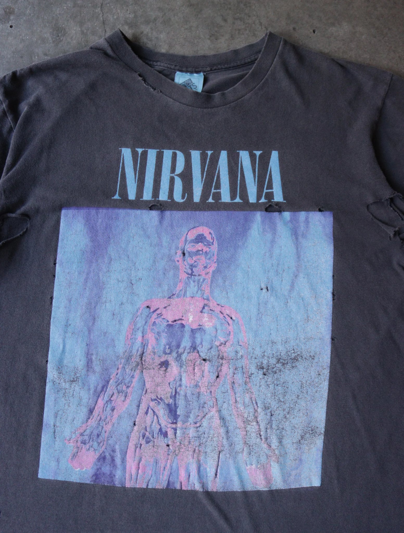 1990S NIRVANA SLIVER BAND TEE