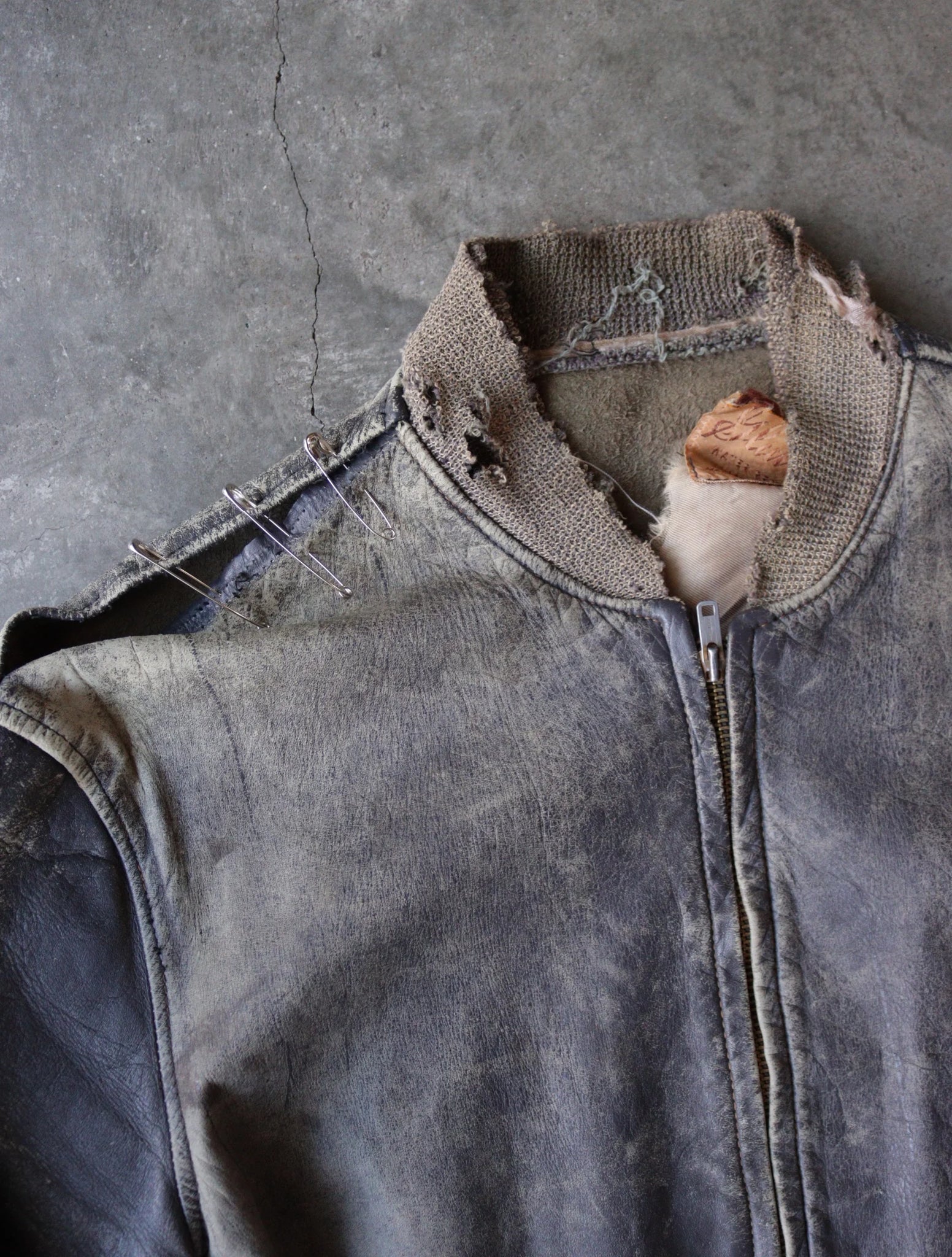 1960S LEATHER RACER JACKET