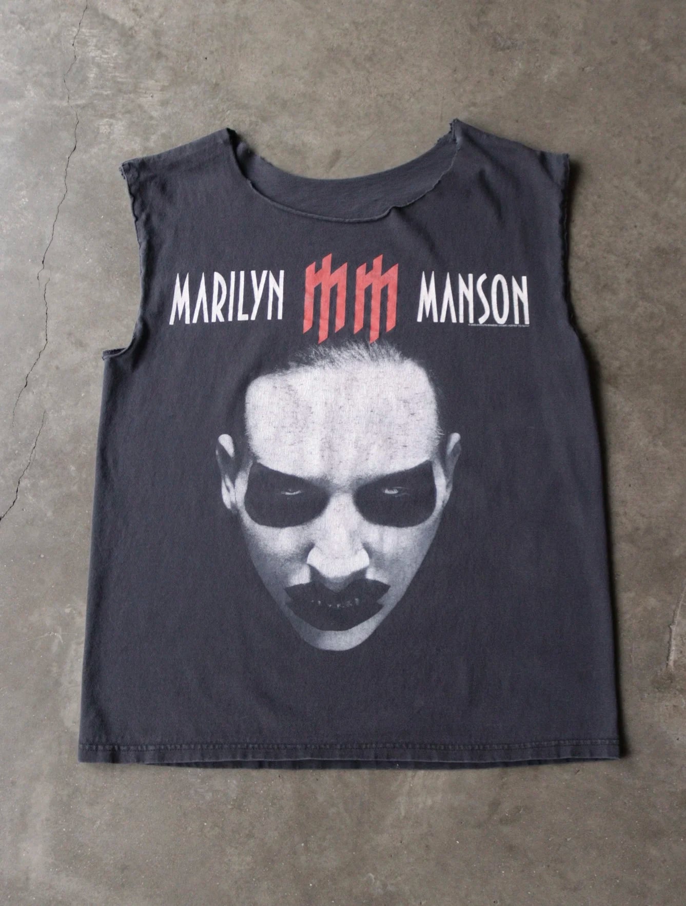 2000S MARILYN MANSON CHOPPED TEE