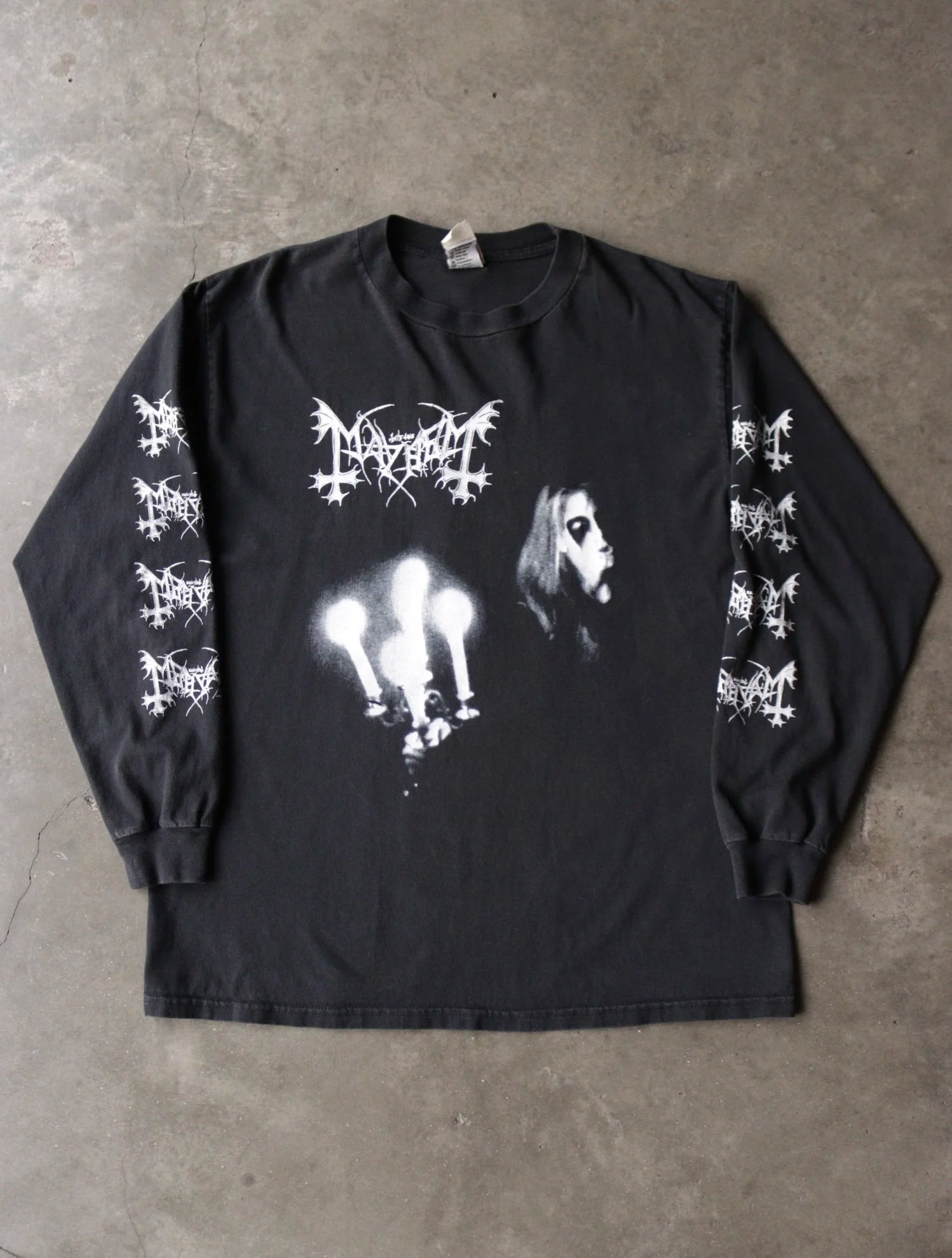 2000S MAYHEM BAND L/S TEE