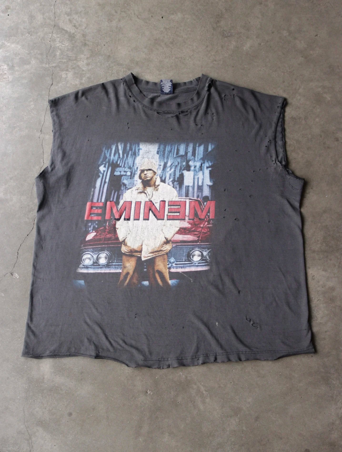 2000S EMINEM THRASHED TANK TOP
