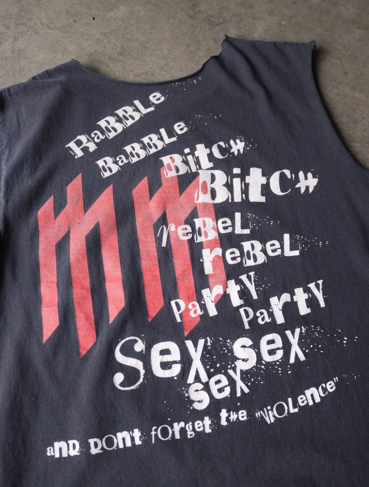 2000S MARILYN MANSON CHOPPED TEE