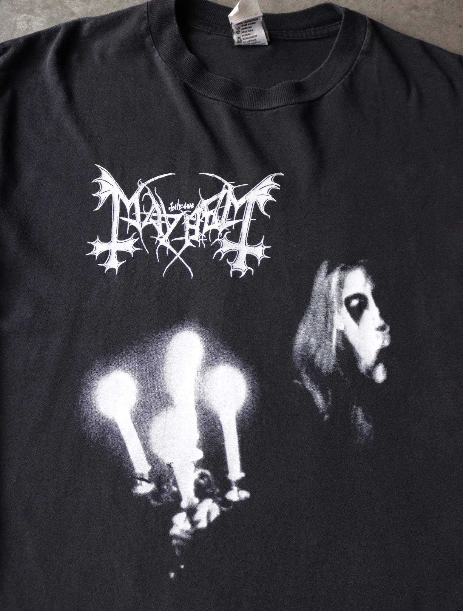 2000S MAYHEM BAND L/S TEE