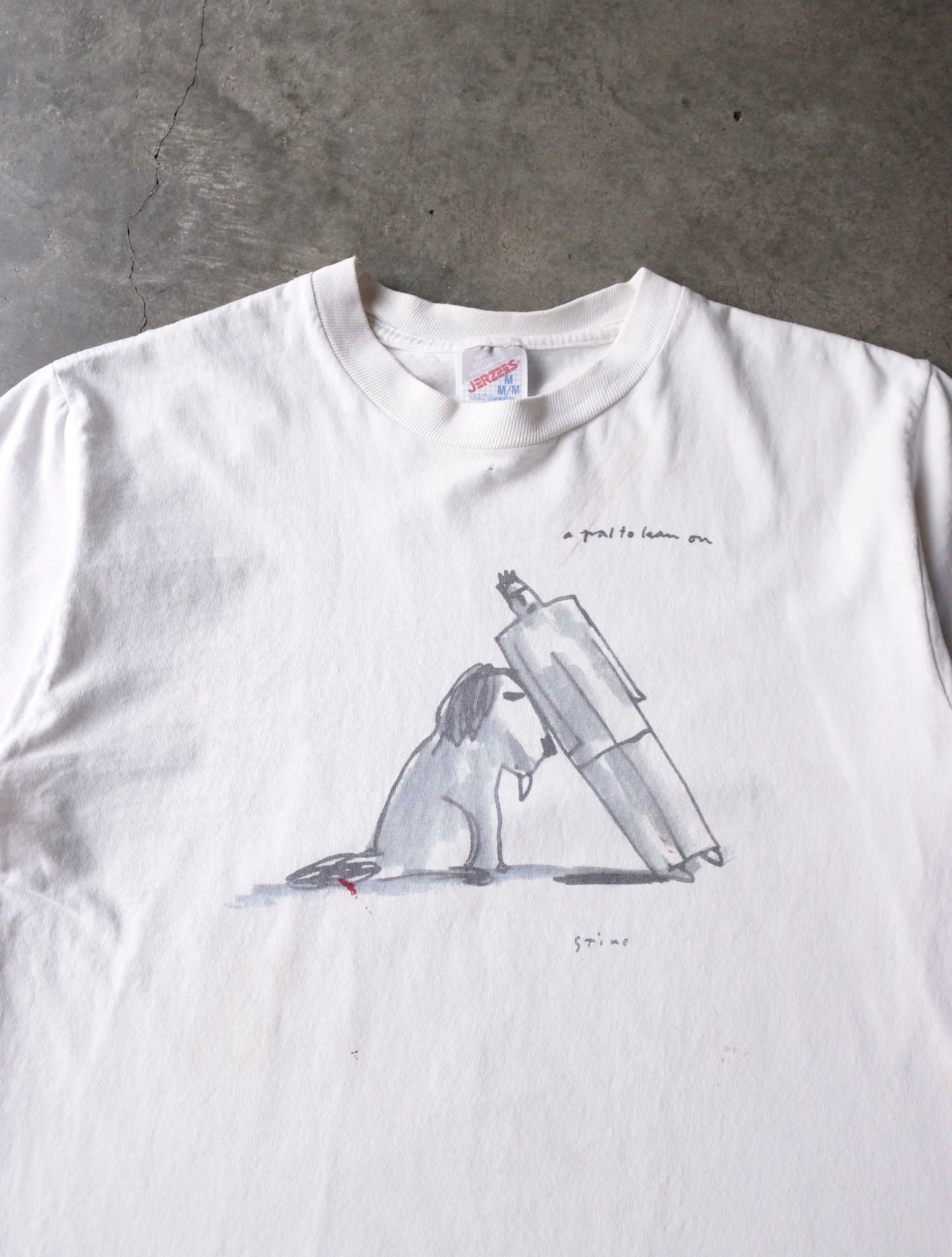 1990S A PAL TO LEAN ON TEE