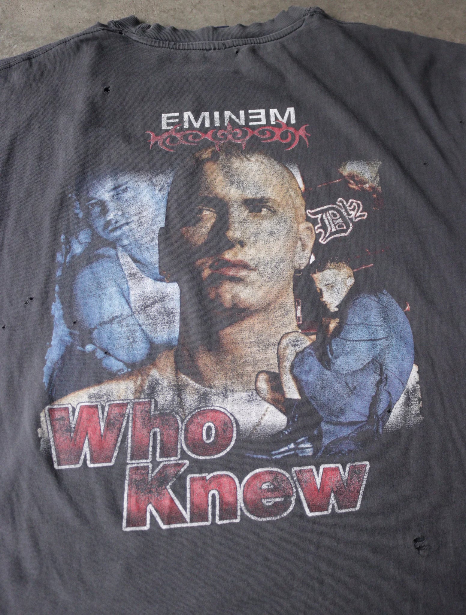 2000S EMINEM THRASHED TANK TOP