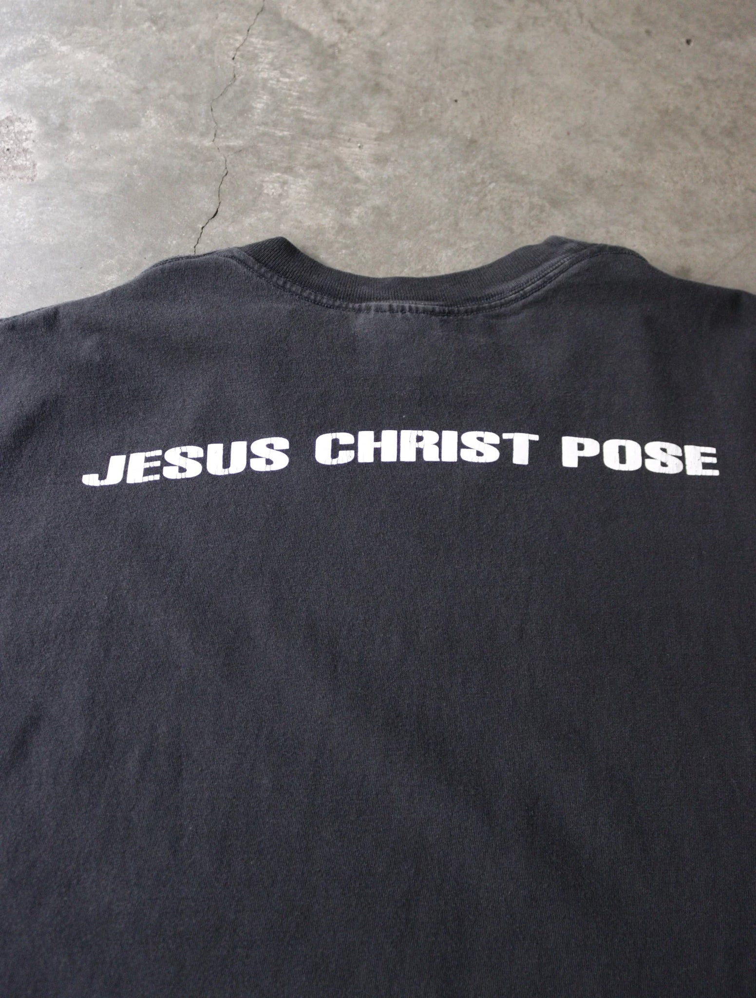 1990S SOUNDGARDEN JESUS POSE CROPPED TEE