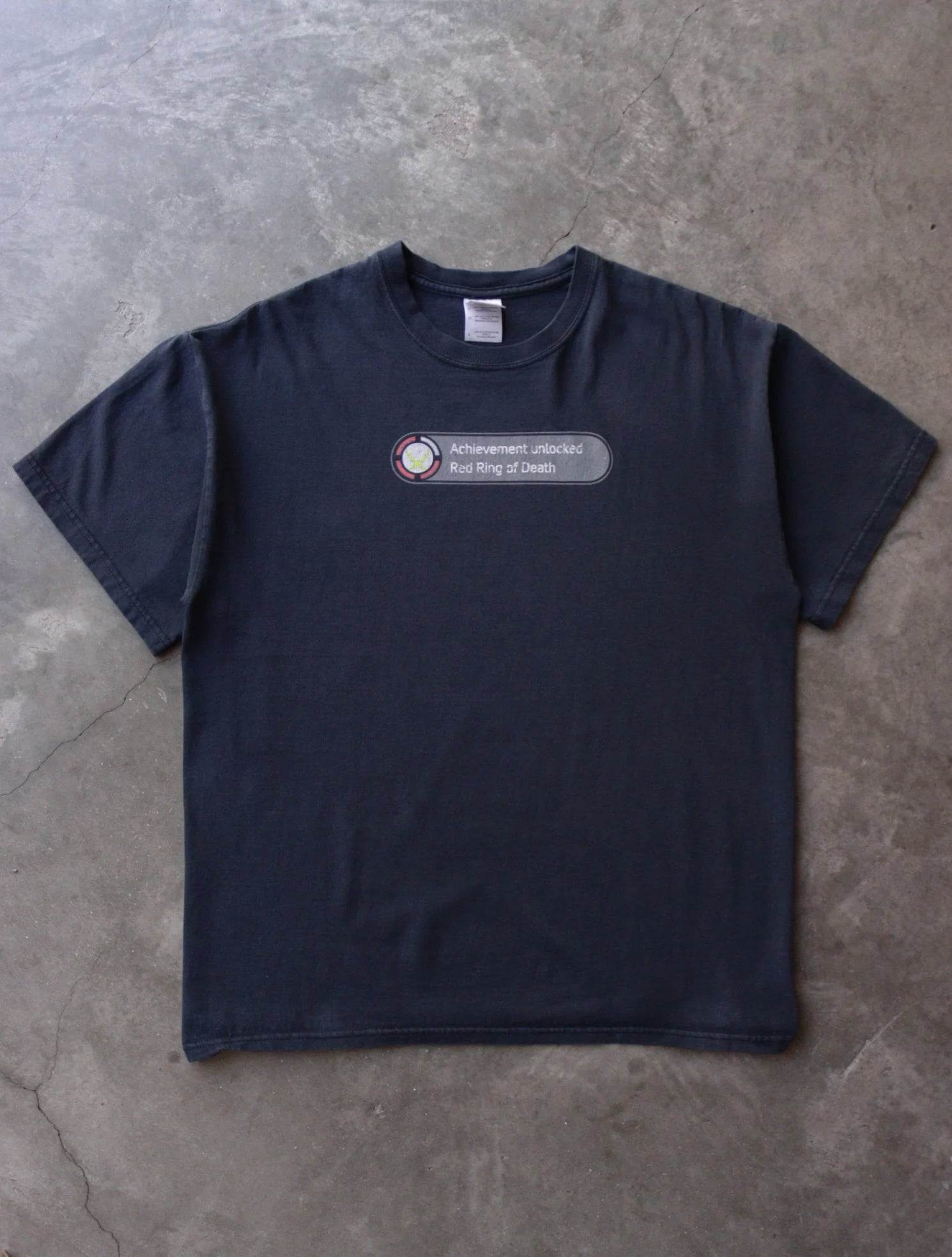 2000S SUN FADED RED RING OF DEATH TEE