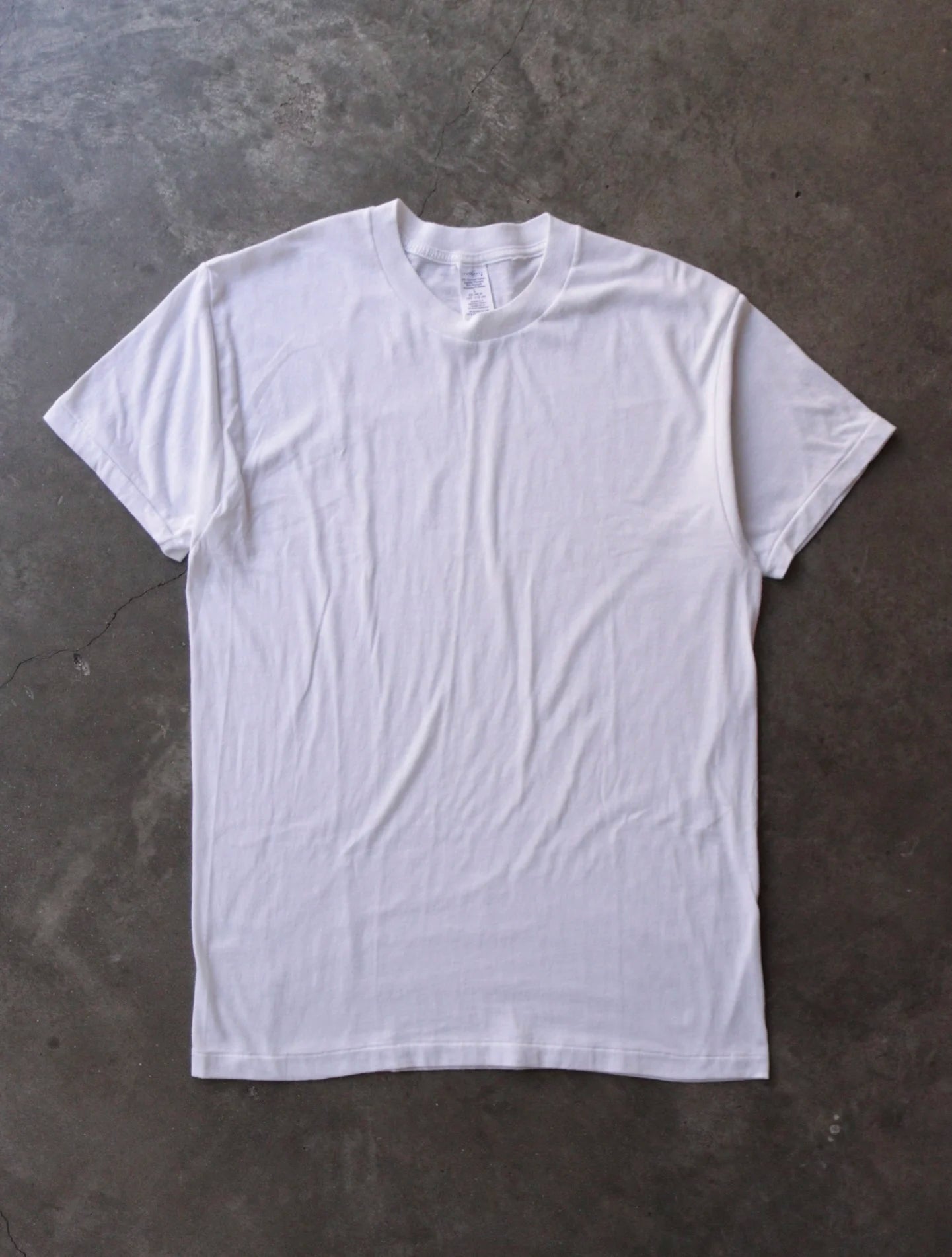 1990S BLANK WHITE TEE