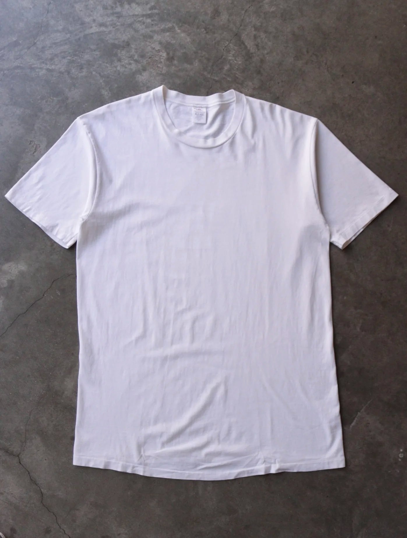 1980S BLANK WHITE TEE
