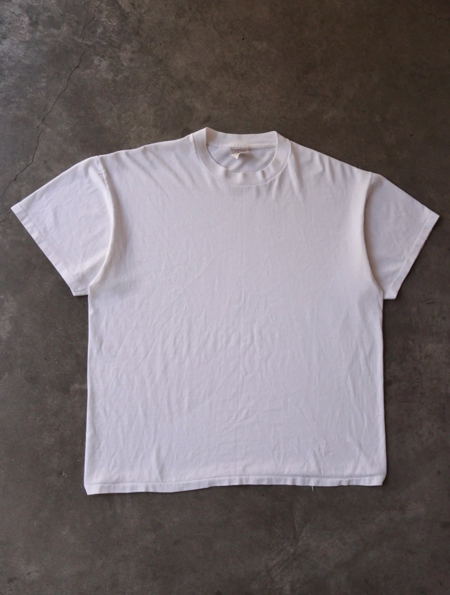 1990S BLANK WHITE TEE