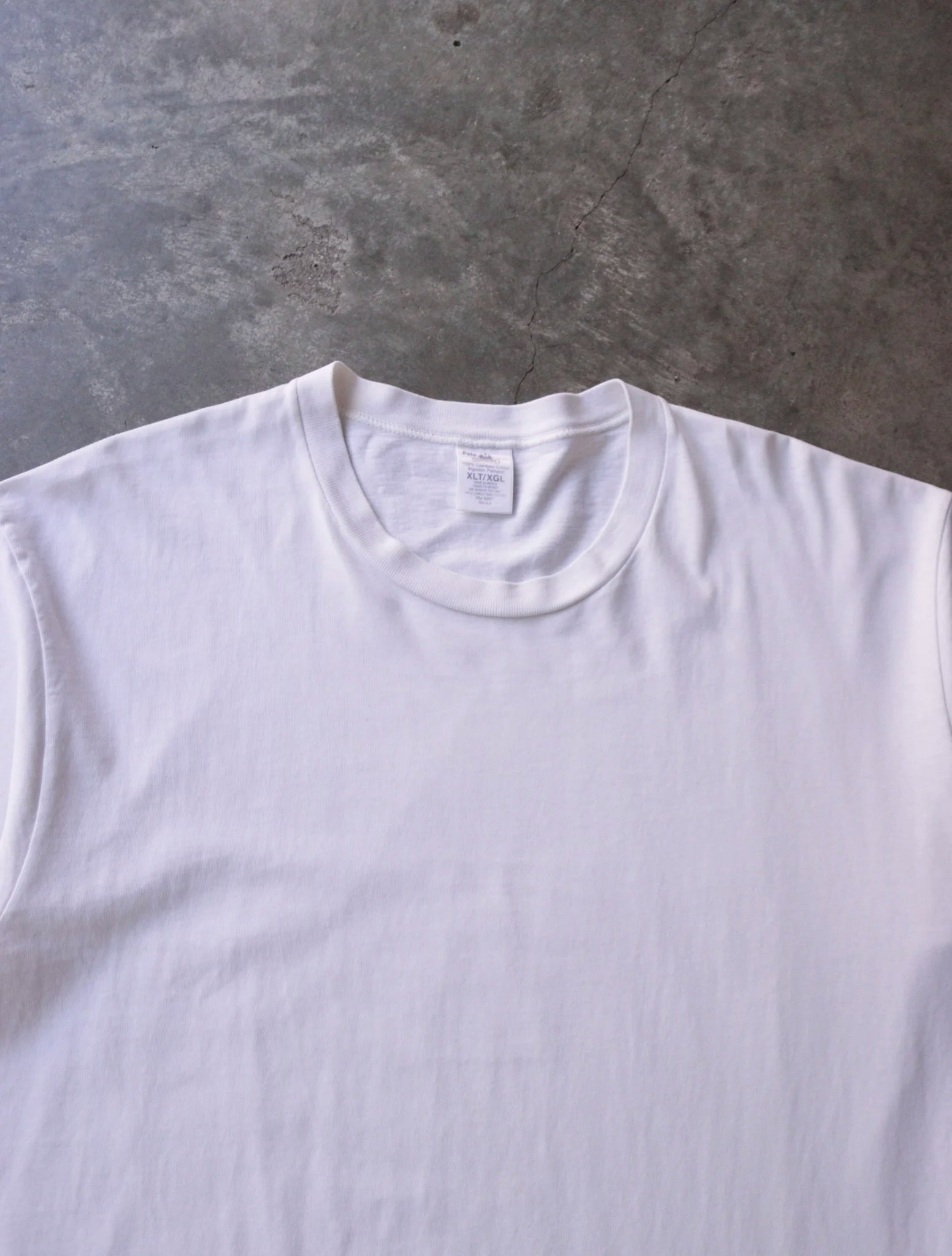 1980S BLANK WHITE TEE