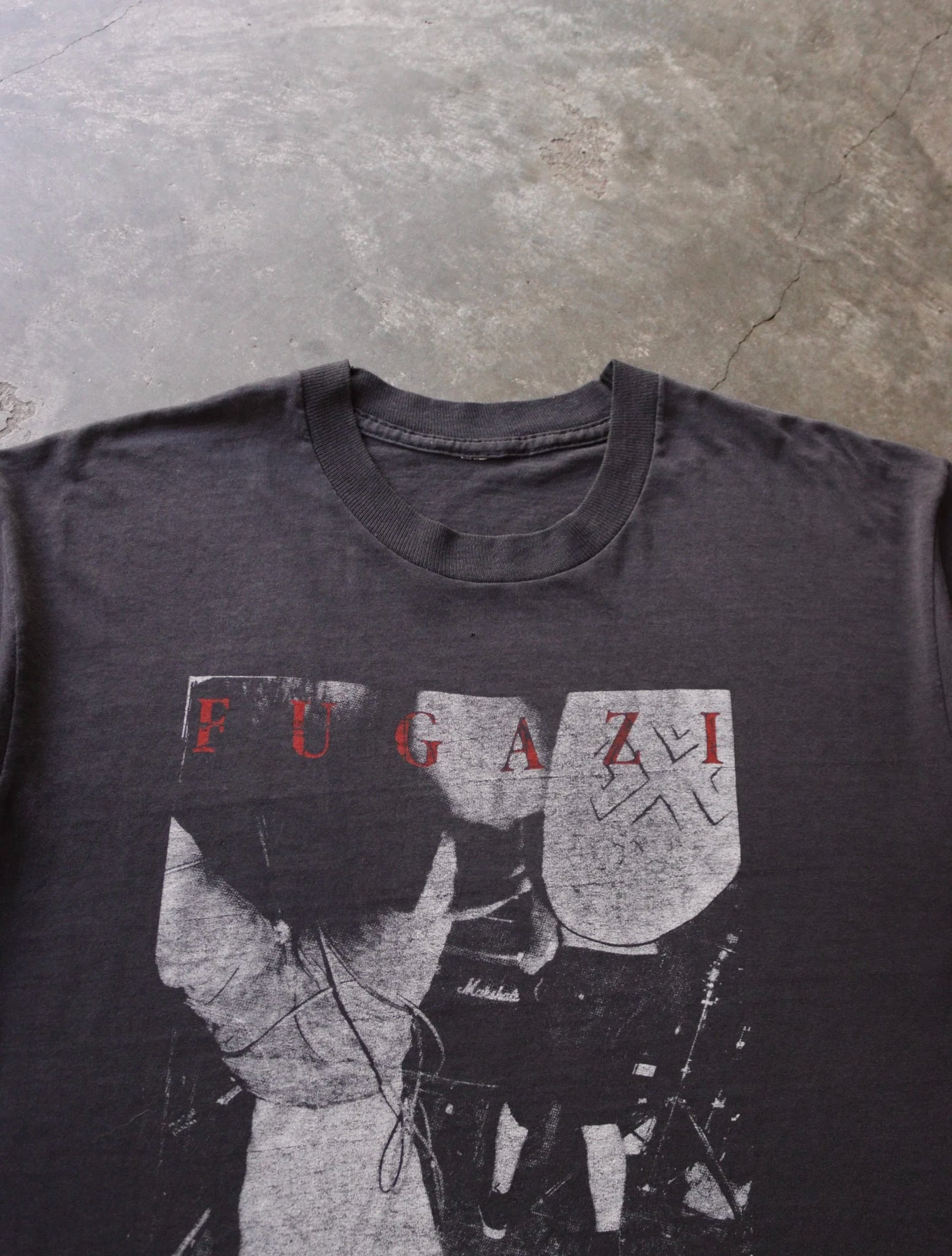 1990S SUN FADED FUGAZI TEE