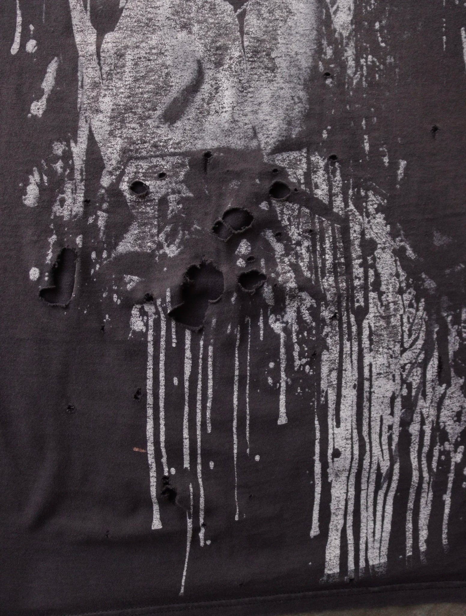 2000S THRASHED ALIICE COOPER TEE