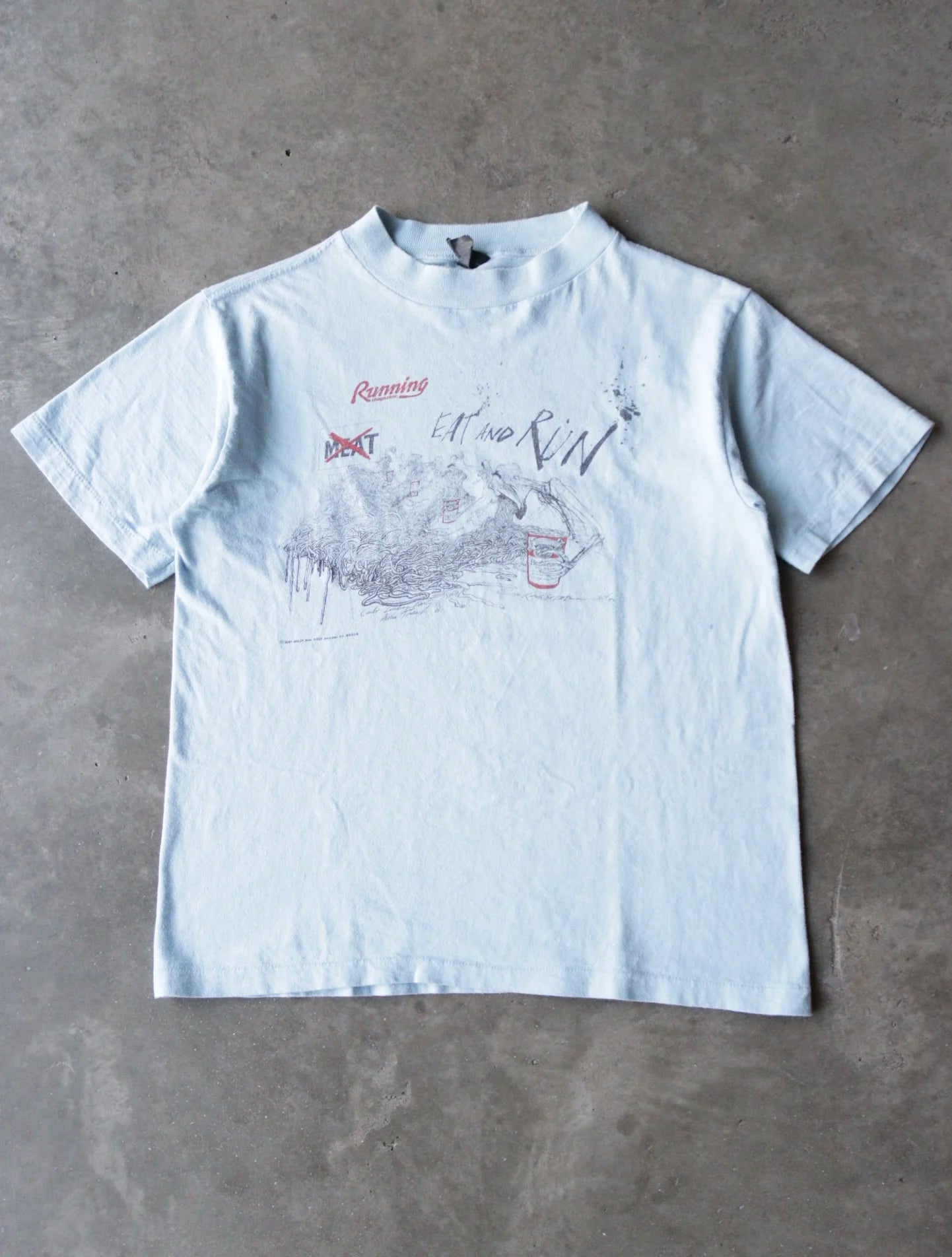 1980S EAT AND RUN TEE