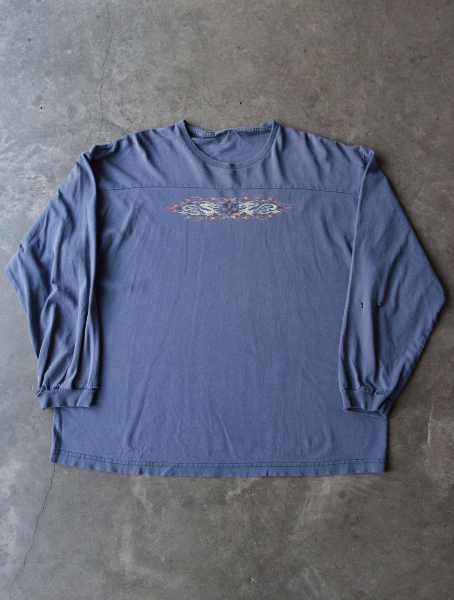 1990S FADED FLAME L/S TEE