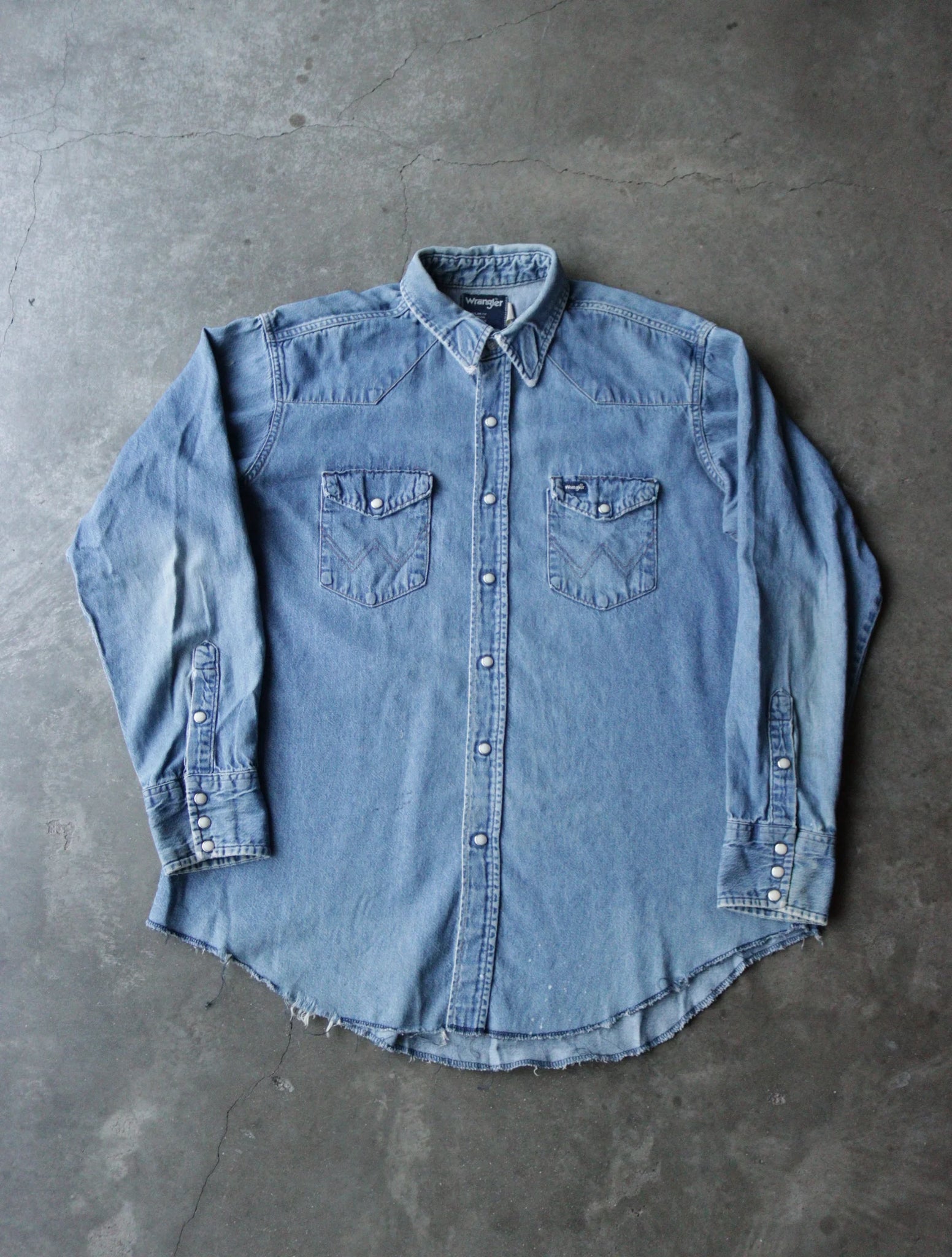 1990S DENIM WORK SHIRT