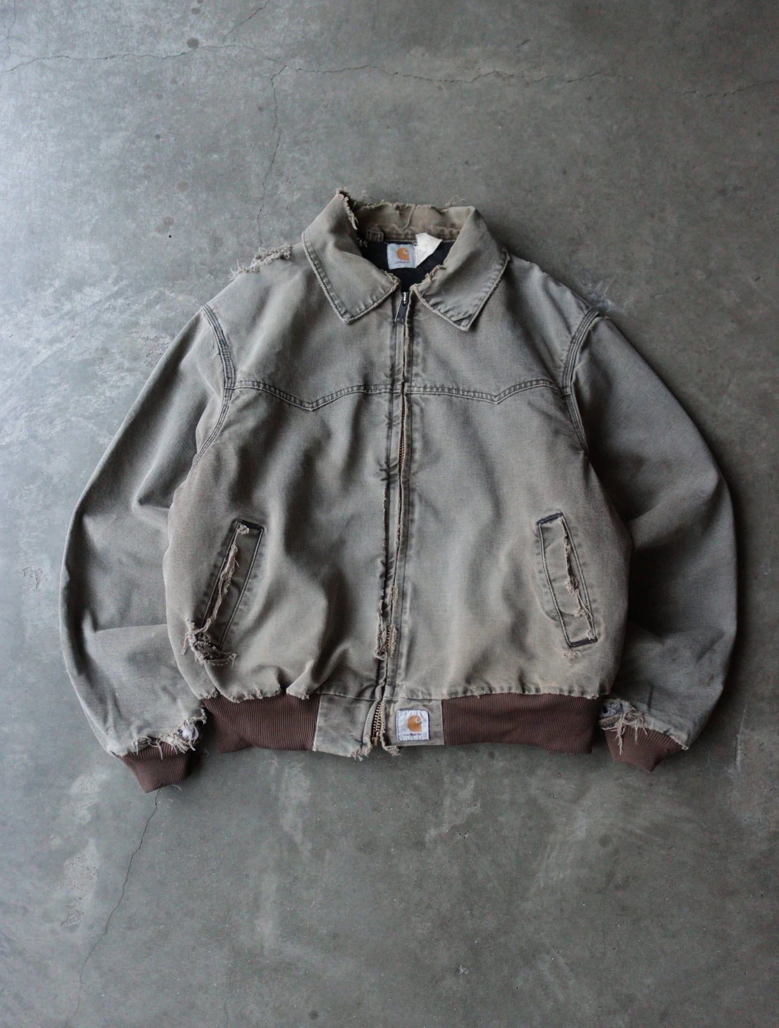 1990S FADED DISTRESSED JACKET
